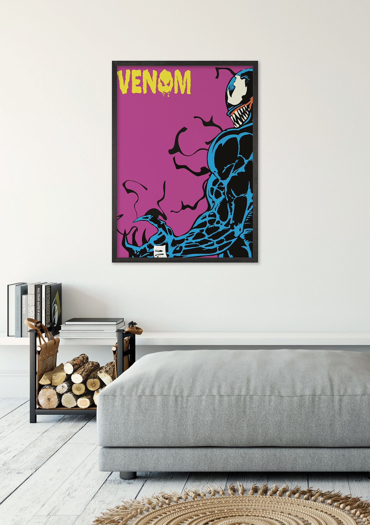 Image of Komar Wandbild "Marvel Venom Colourful Stare" Disney Set, 1 Stk. tlg. 30 x 40 cm (Breite x Höhe) - Kinderzimmer, Dekoration