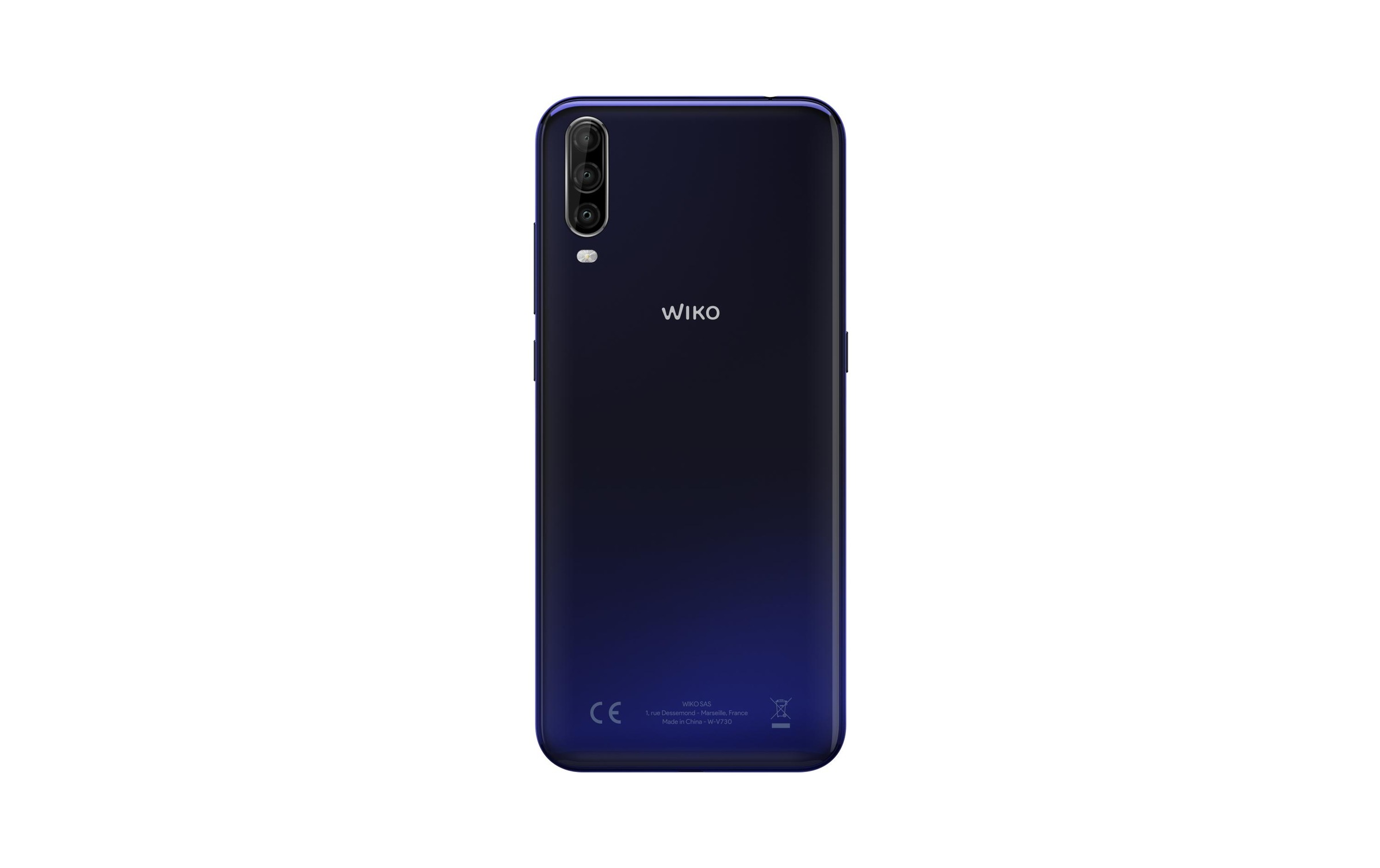 WIKO Smartphone »View 4 Lite 64 GB Deep Blue«, Deep Blue, 6,52 cm/2,6 Zoll, 64 GB Speicherplatz, 13 MP Kamera