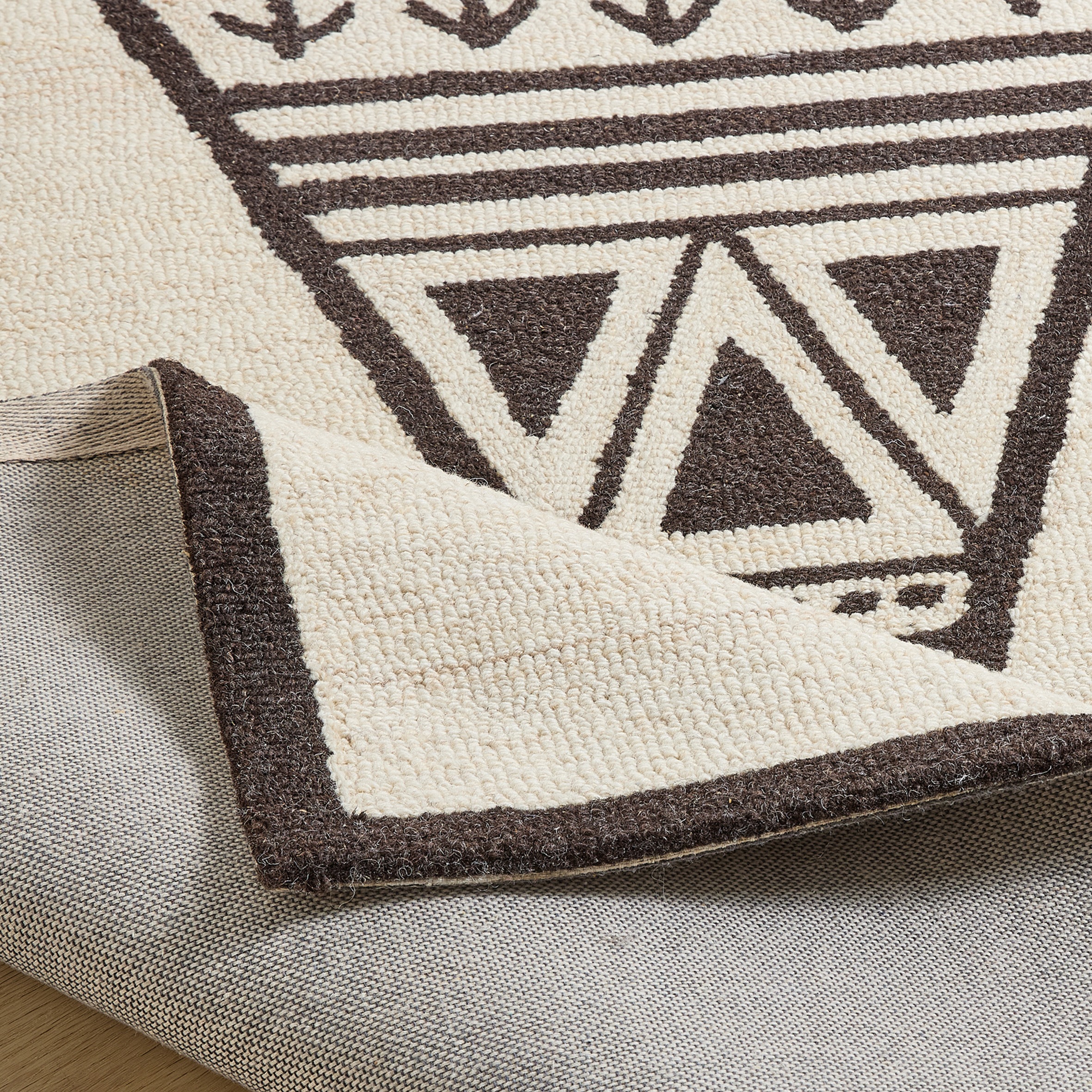 THEKO Kinderteppich »Gaia Kids Tipi« rechteckig 10 mm Höhe getuftet, reine Schurwolle, Motiv Tipi, Kinderzimmer