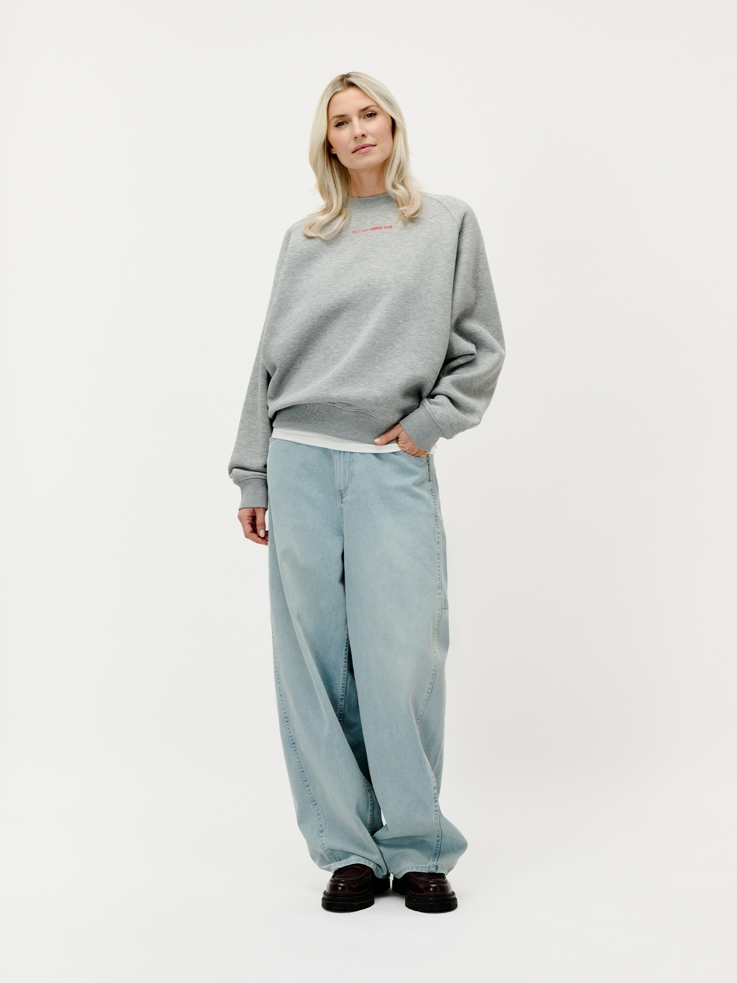LeGer Sweatshirt »Loretta, LeGer by Lena Gercke«, grosser Rückenprint, locker geschnitten
