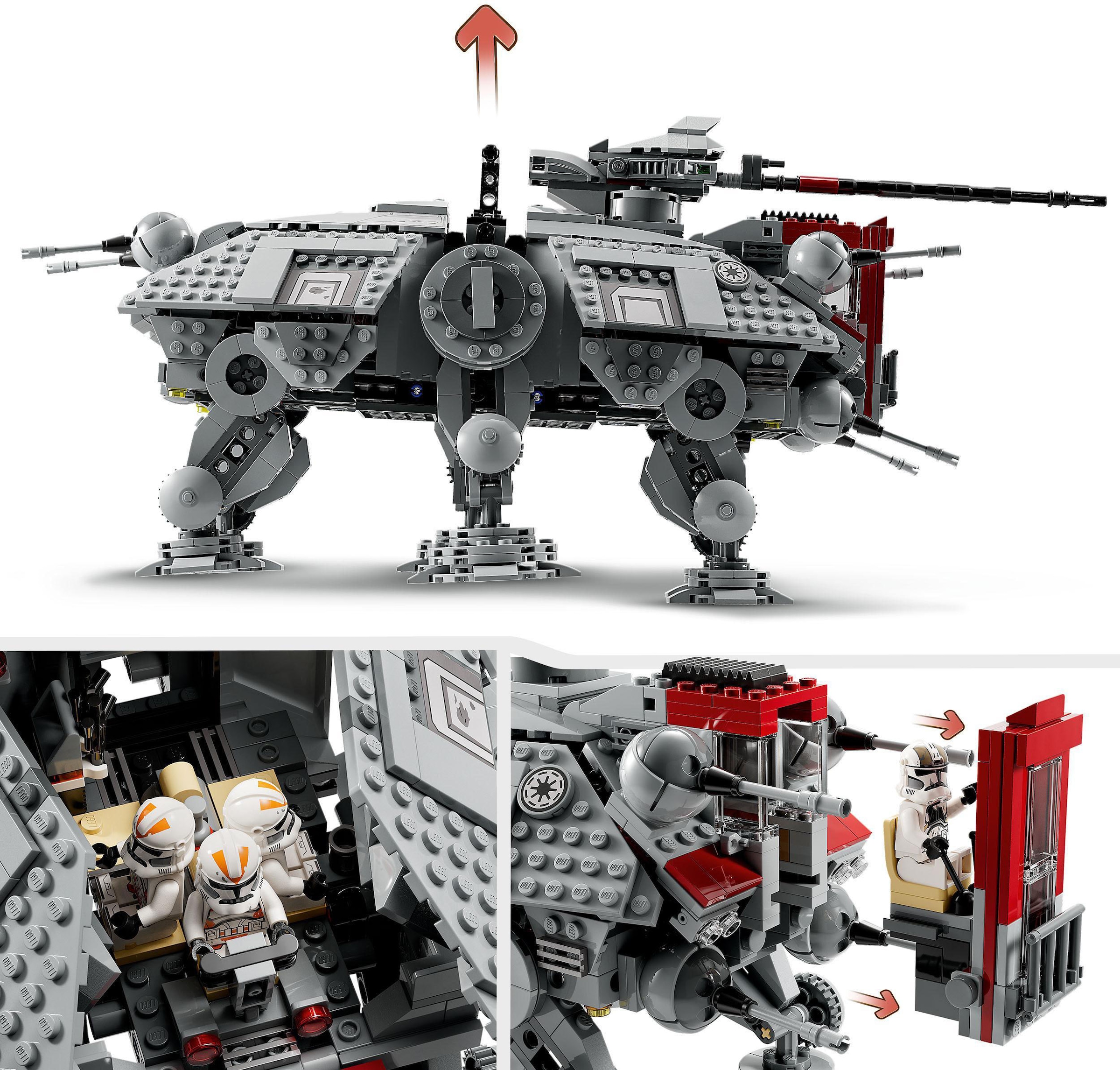 LEGO® Pions de construction »AT-TE Walker (75337), LEGO® Star Wars™« Made in Europe