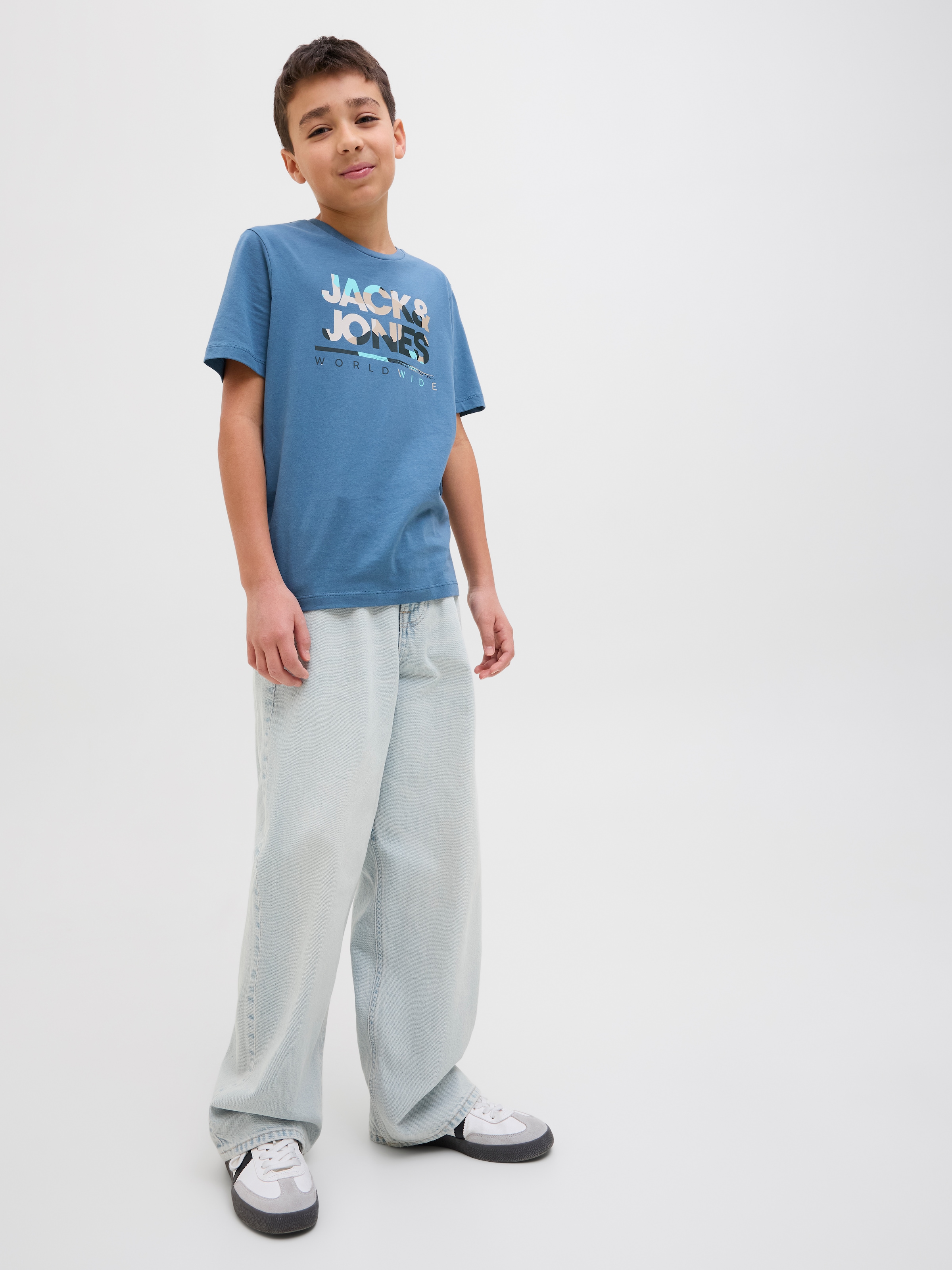Jack & Jones Junior Relax-fit-Jeans »JJIRON JJORIGINAL SQ 205 NOOS JNR«