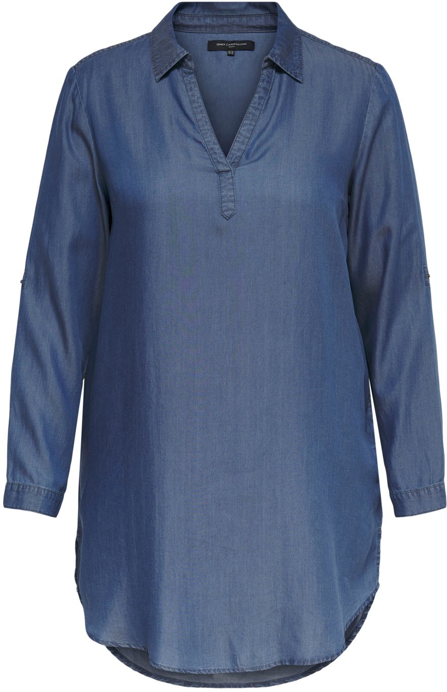 Image of ONLY CARMAKOMA Tunikakleid »CARJEMMA«, mit Taschen in der Seitennaht bei Ackermann Versand Schweiz
