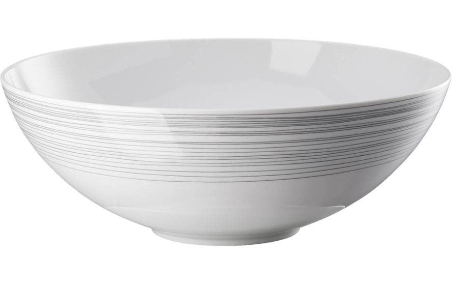 Image of Rosenthal Schüssel "TAC Gropius Stripes 2.0 26 cm, 2,8 l" aus Porzellan