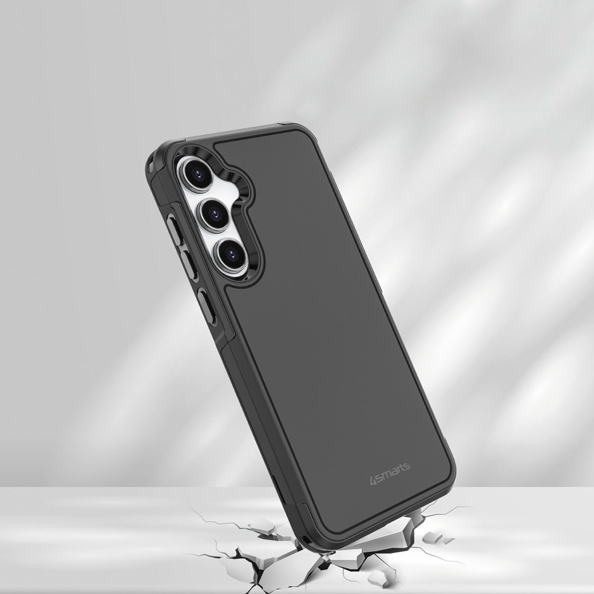 4smarts Handyhülle »Defend Case für Samsung Galaxy A55«, Backcover, Schutzhülle, Handyschutzhülle, Case, Schutzcase, stossfest