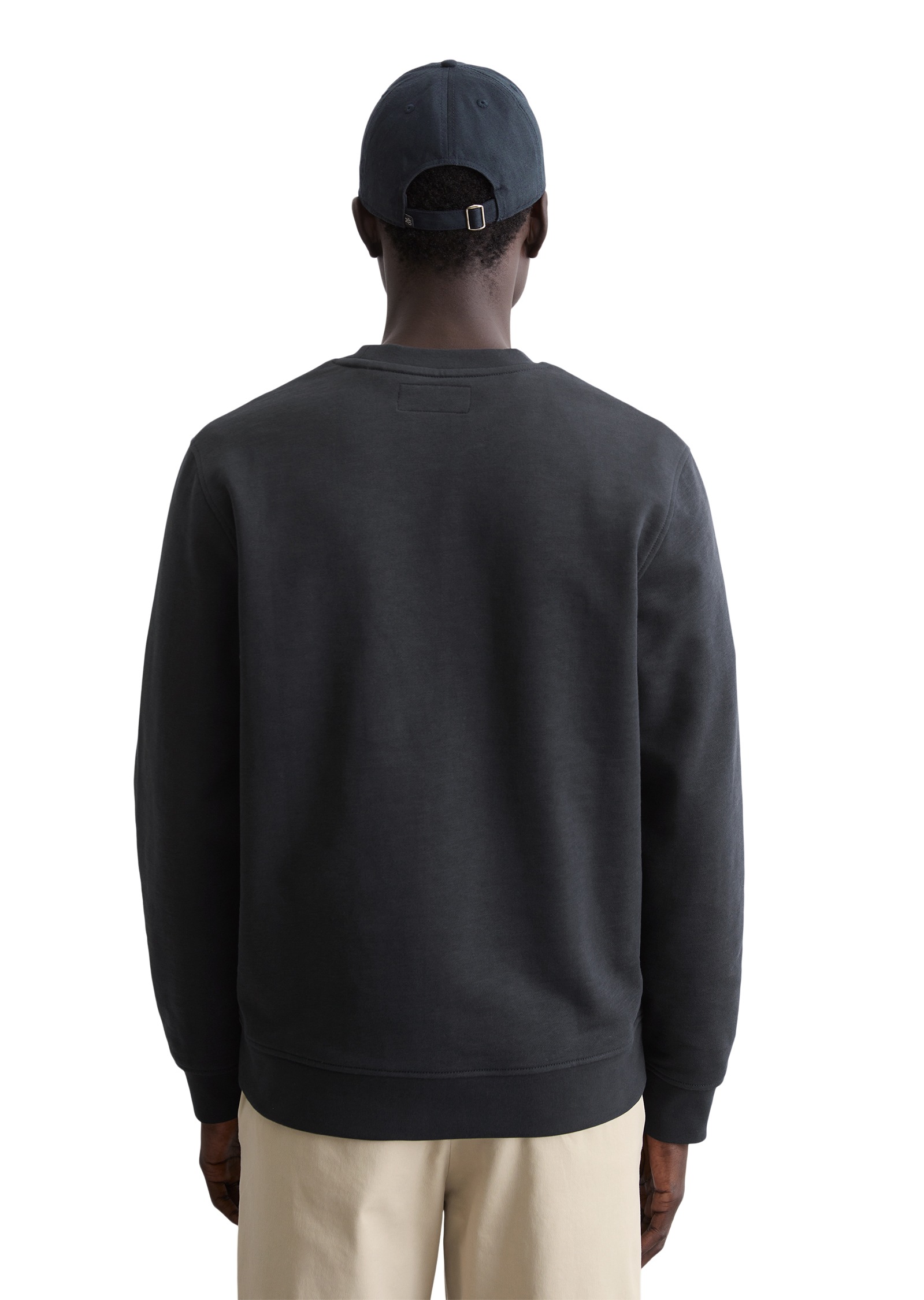 Marc O'Polo Sweatshirt, mit leicht unregelmässiger Slub-Sweat-Struktur
