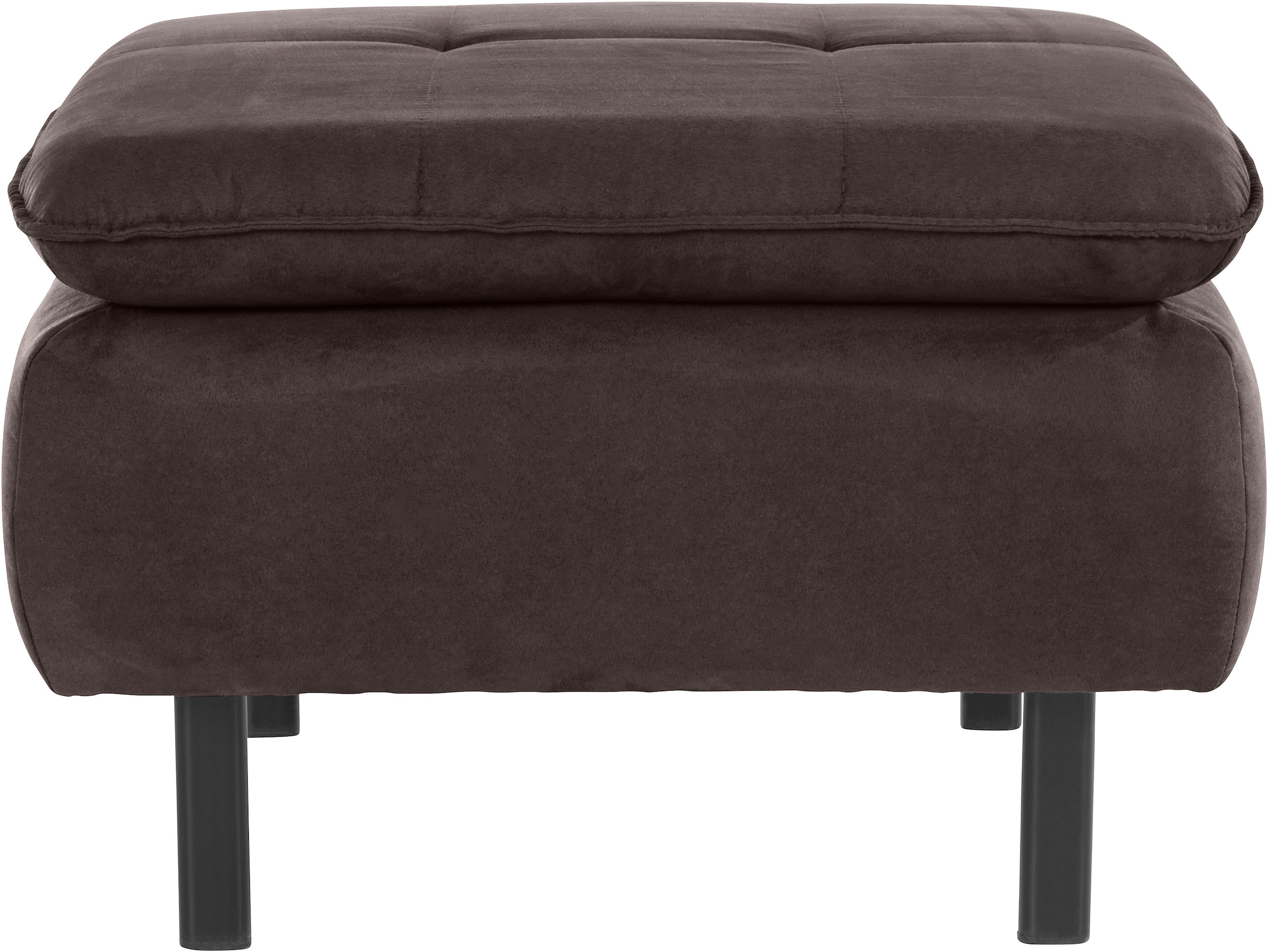 INOSIGN Polsterhocker »Birkholm«, passend zur Serie "Birkholm", B/T/H: 65/65/44 cm