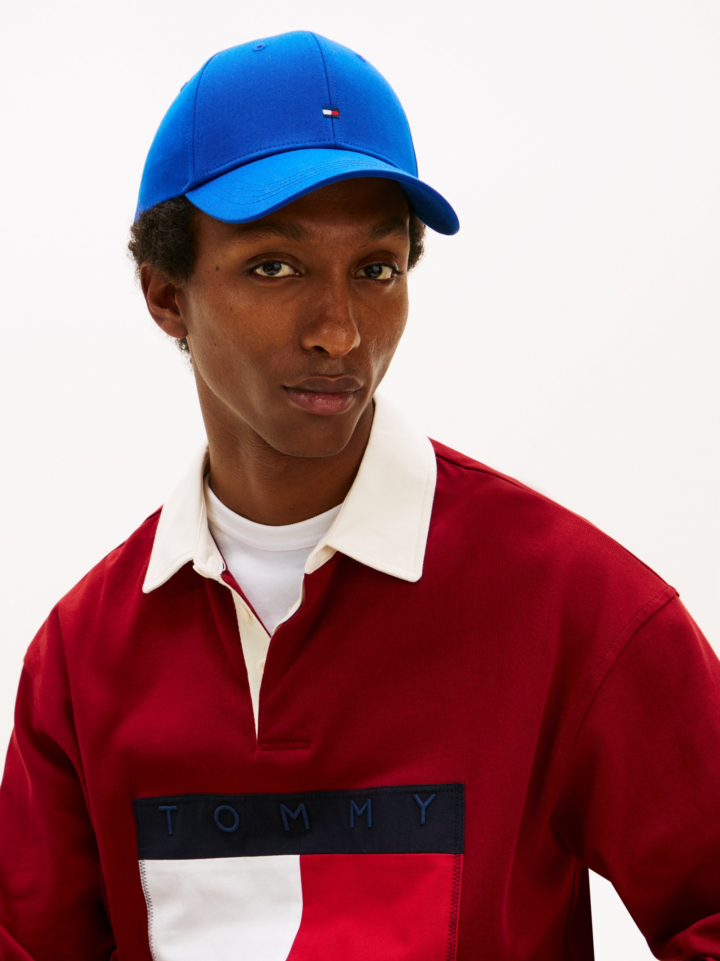 Tommy Hilfiger Casquette de baseball »TH FLAG COTTON 6 PANEL CAP« Klemmverschluss, Logoprägung UNISEX