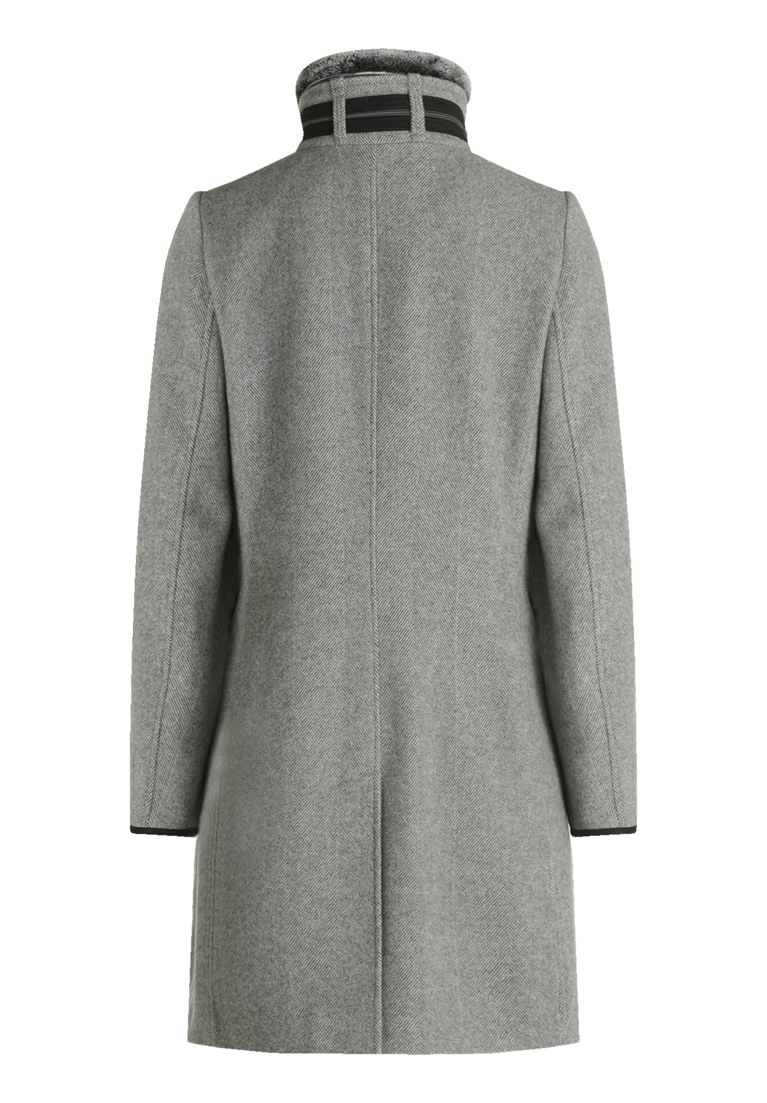 Gil Bret Manteau en laine mit Wolle, Stehkragen und Knopfleiste