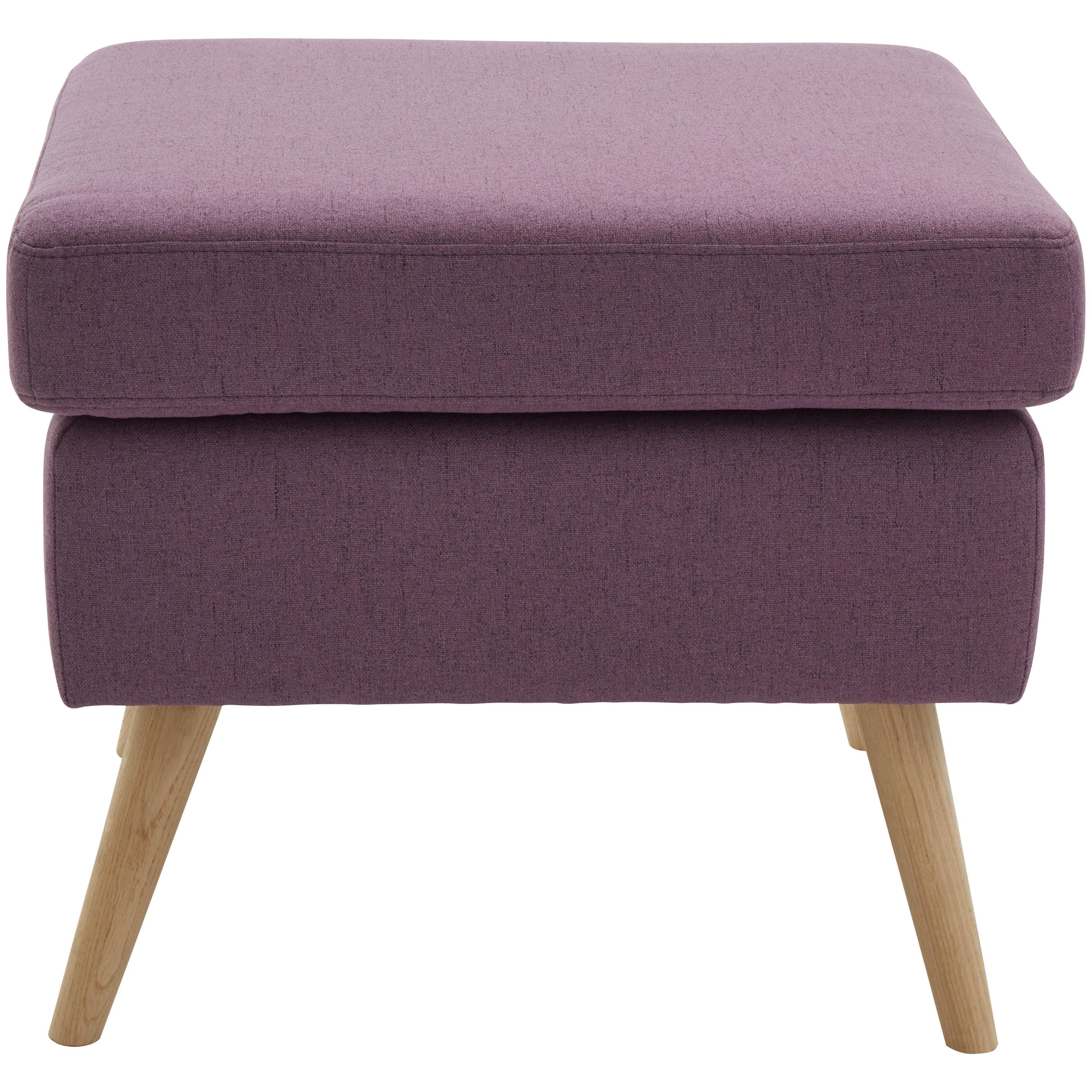 Home affaire Hocker »Salla« Bezug auch in Luxus-Microfaser in Teddyfelloptik