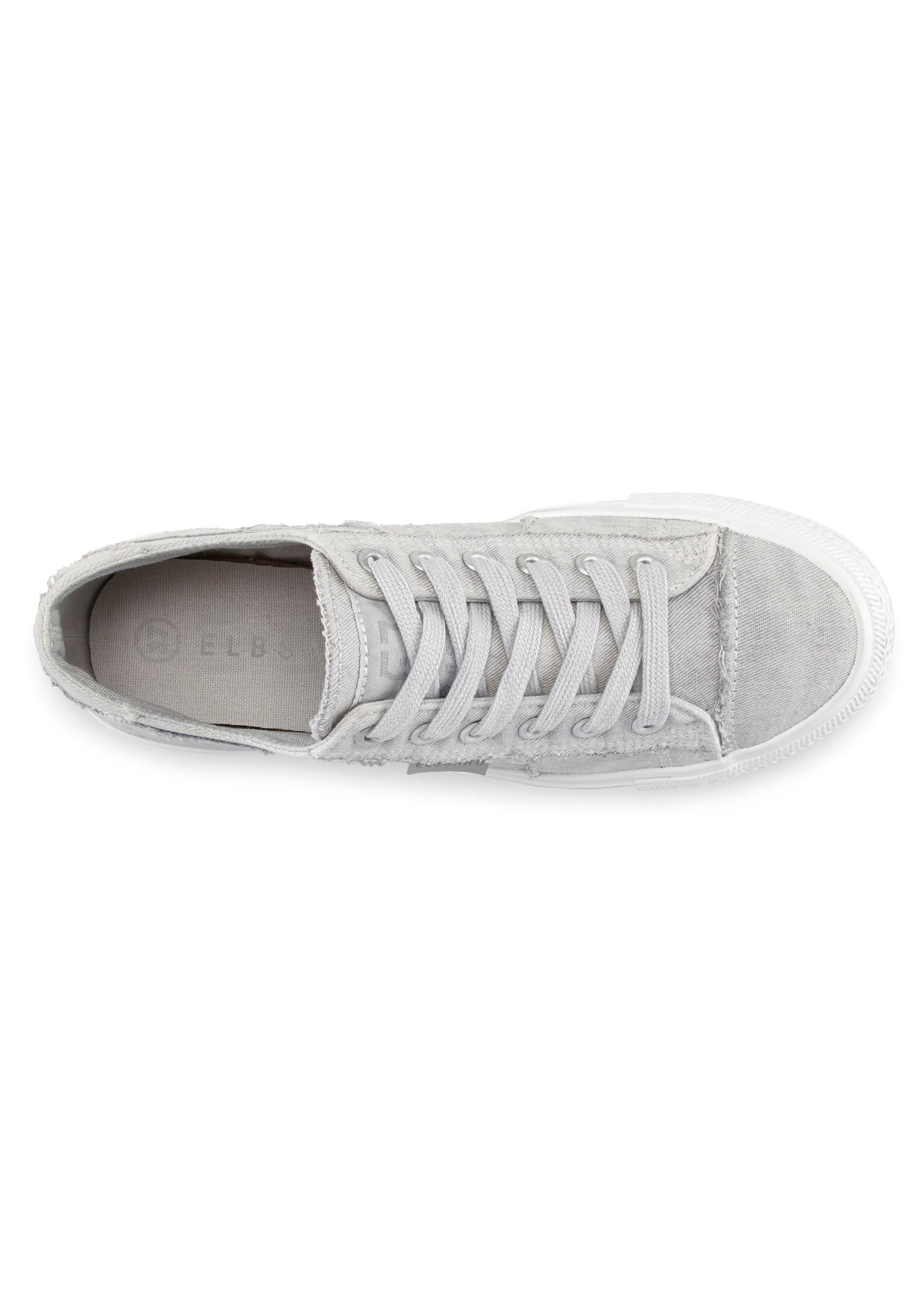 Elbsand Sneaker »Schnürschuh,«, Schnürhalbschuh, Freizeitschuh aus Textil, Used-Look VEGAN