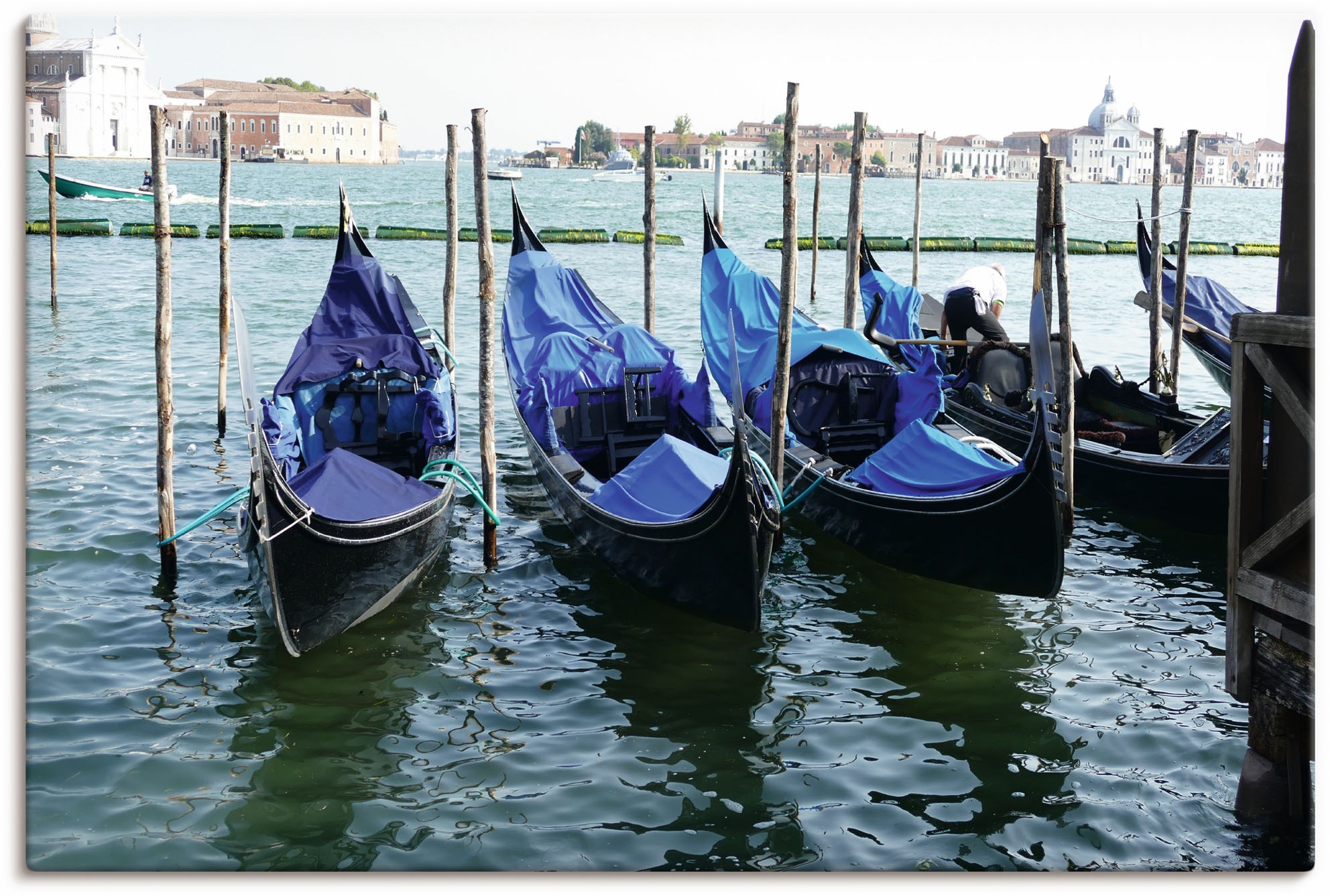 Image of Artland Wandbild »Ein ruhiger Moment in Venedig«, Venedig, (1 St.), in vielen Grössen & Produktarten - Alubild / Outdoorbild für den Aussenbereich, Leinwandbild, Poster, Wandaufkleber / Wandtattoo auch für Badezimmer geeignet bei Ackermann Versand Schweiz