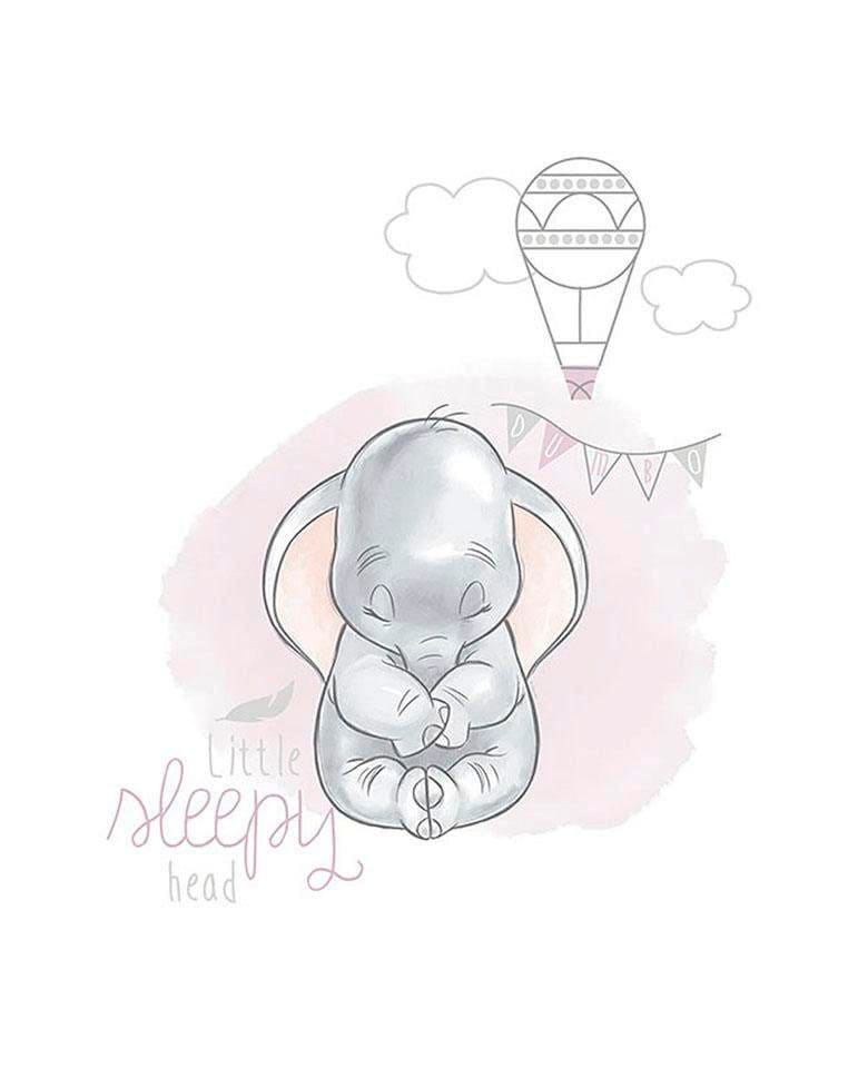 Komar Poster »Dumbo Sleepy«, Disney, (1 St.), Kinderzimmer, Schlafzimmer, Wohnzimmer