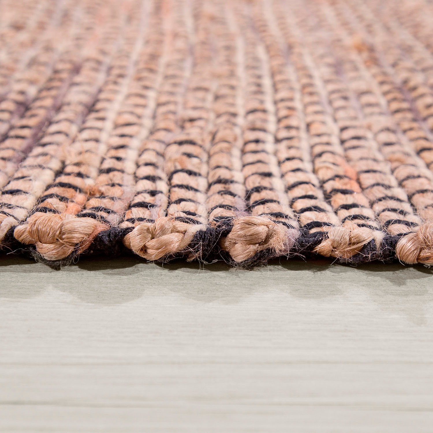 Paco Home Teppich »Odense 684«, rechteckig, 13 mm Höhe, handgewebter Wendeteppich, Jute & Wolle, meliert, Wohnzimmer
