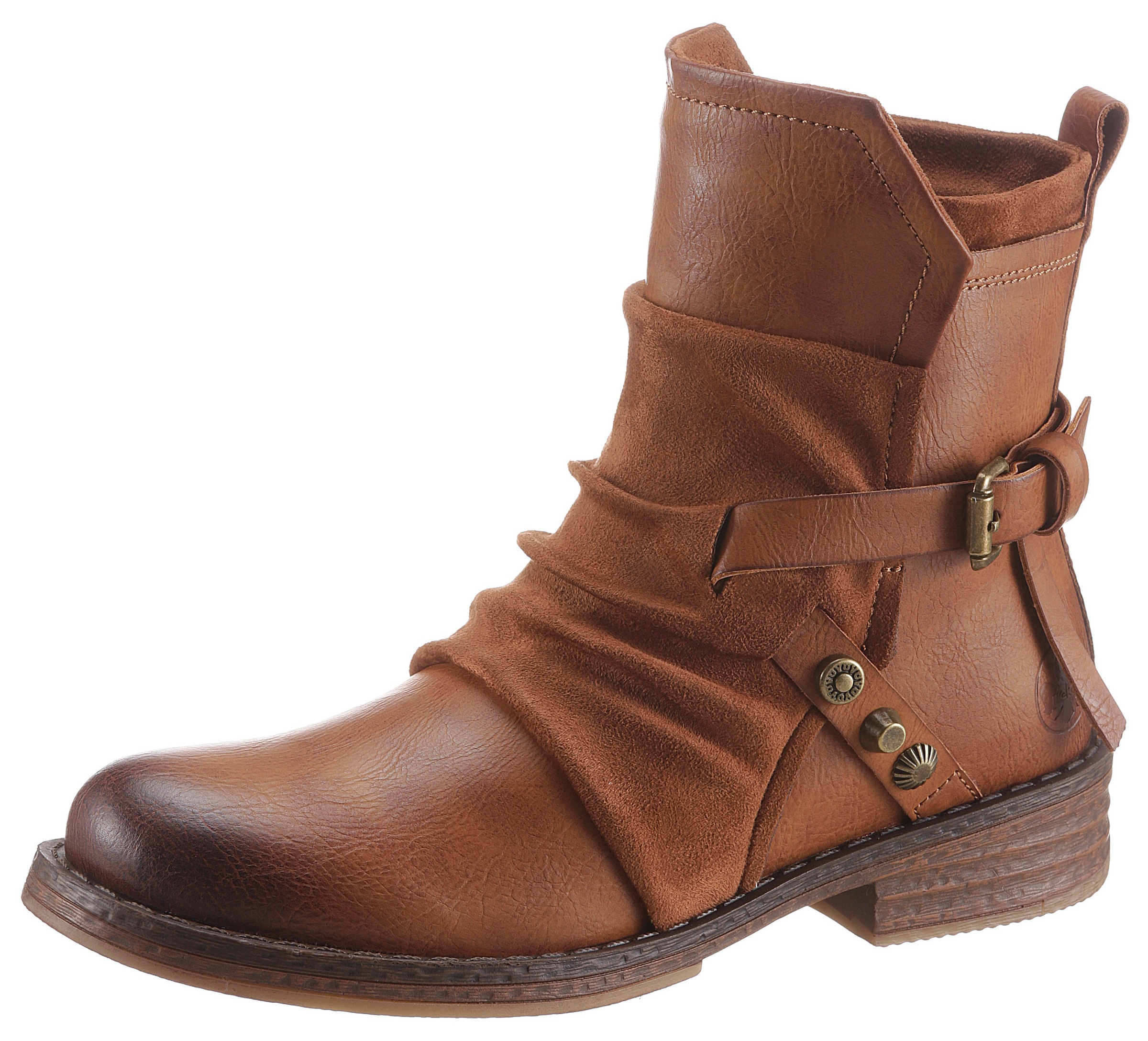 Image of Rieker Stiefelette, im tollen Materialmix bei Ackermann Versand Schweiz