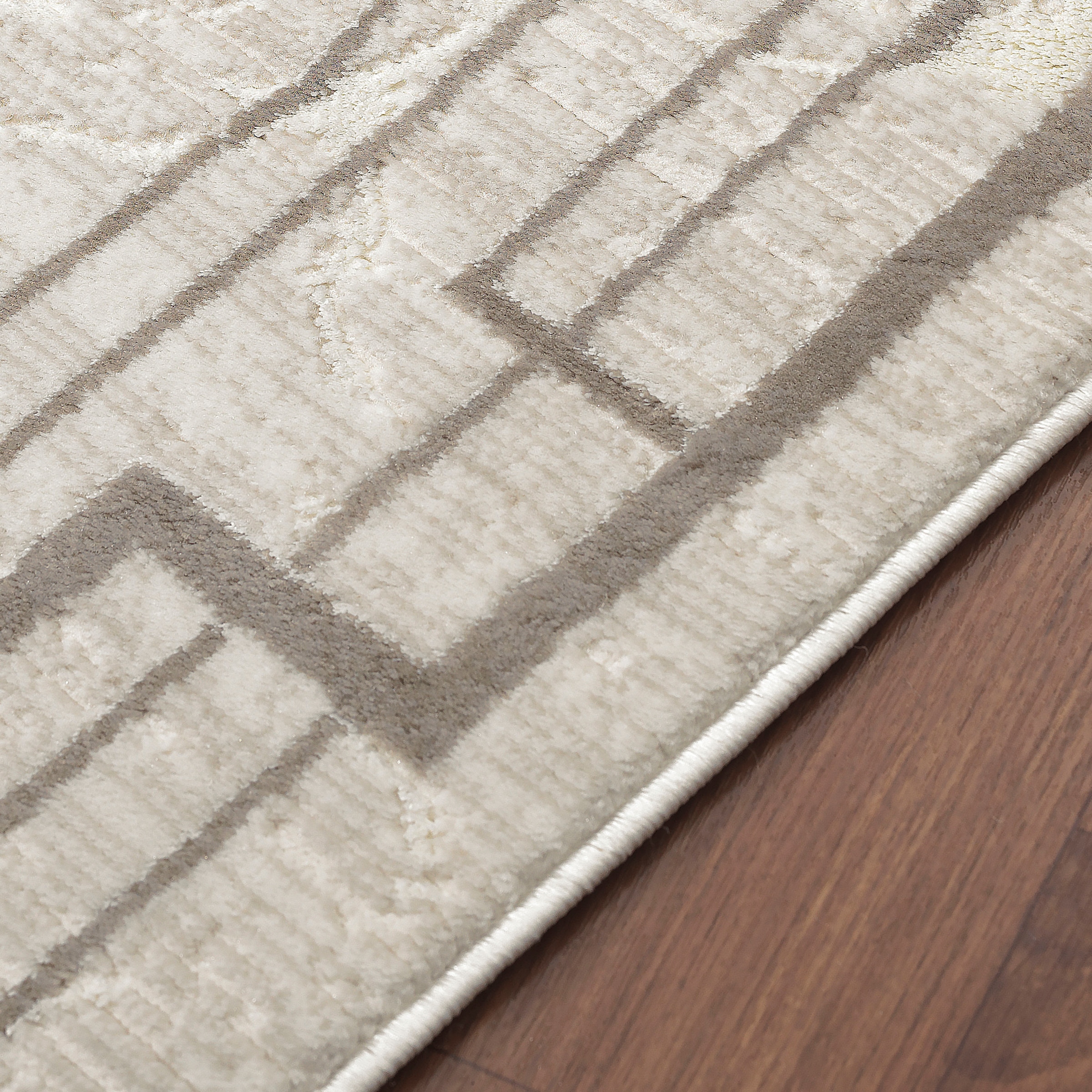 Sanat Teppich »Harmony 3214« rechteckig 12 mm Höhe abstrakter Kurzflorteppich, Wohnzimmer, auch als Läufer