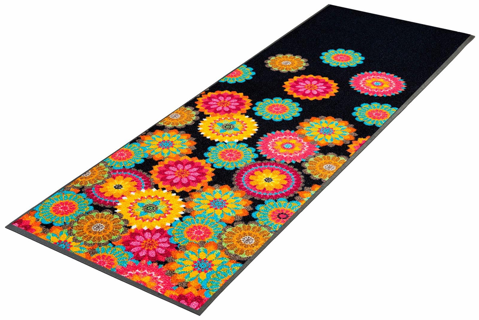 Image of wash+dry by Kleen-Tex Läufer »Peppina«, rechteckig, 7 mm Höhe, Schmutzfangläufer, rutschhemmend, waschbar, ideal in Diele & Flur bei Ackermann Versand Schweiz