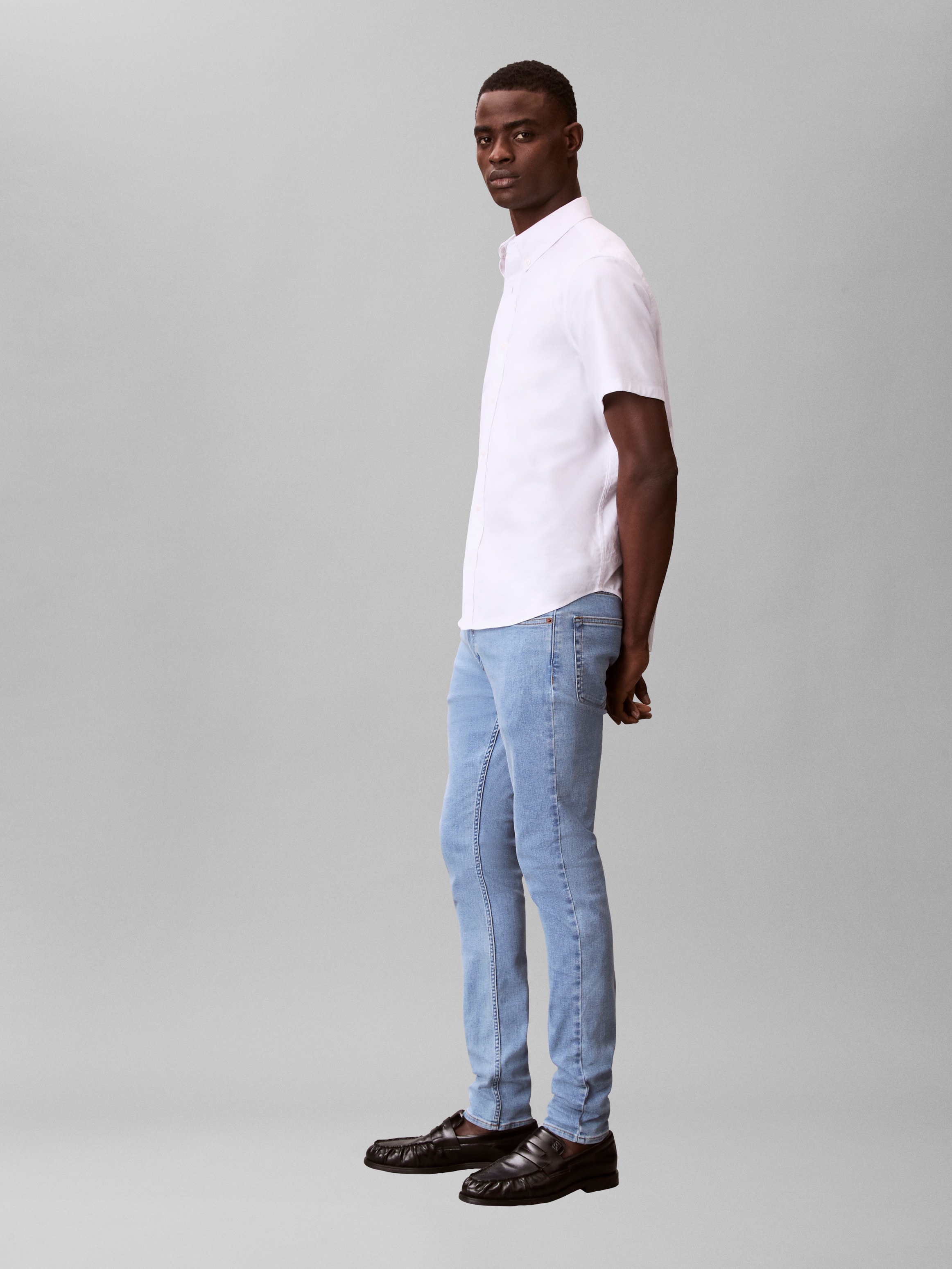 Calvin Klein Jeans Jeans skinny »SKINNY« avec badge en cuir