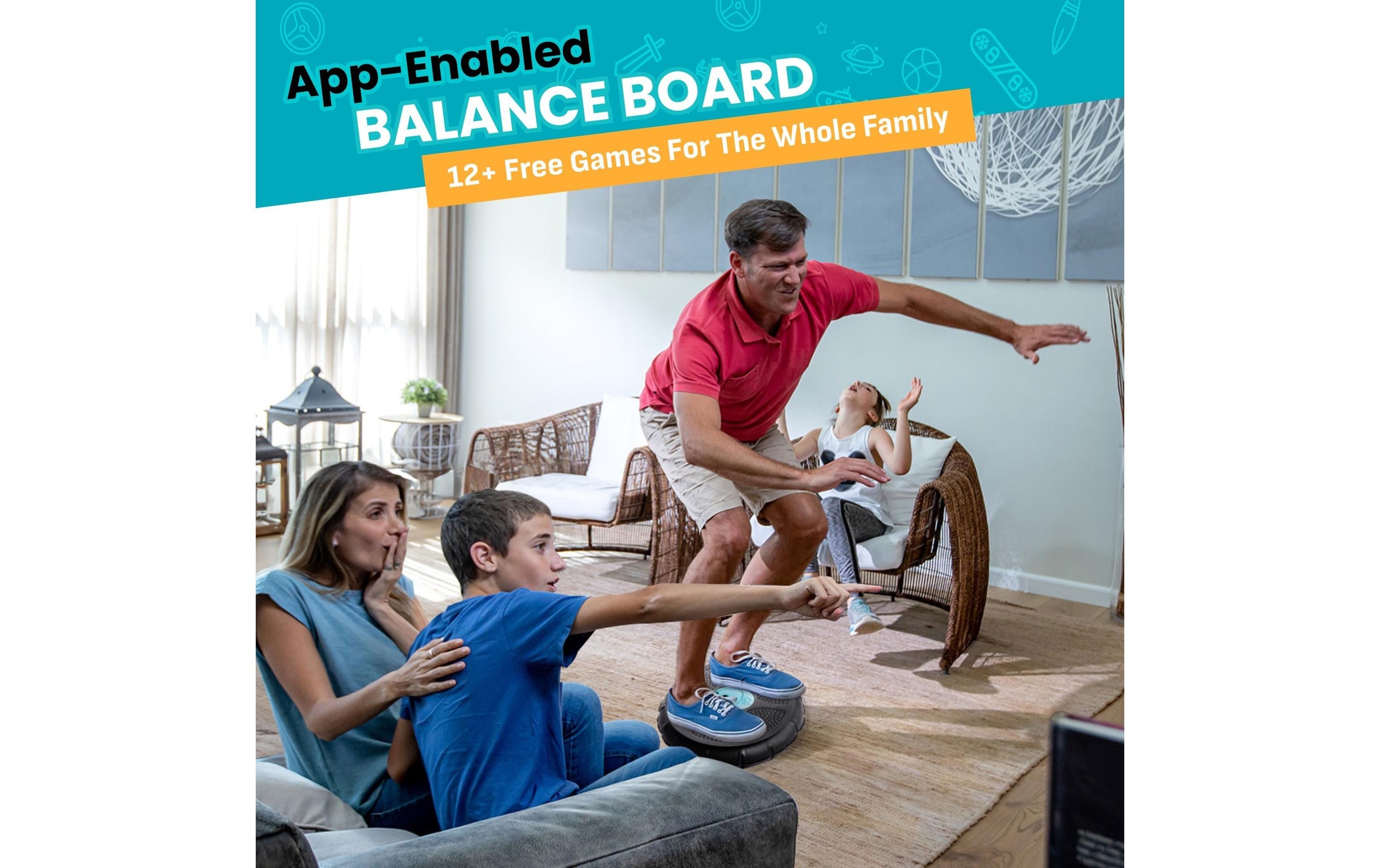 Balanceboard »Particula Play Wobble«