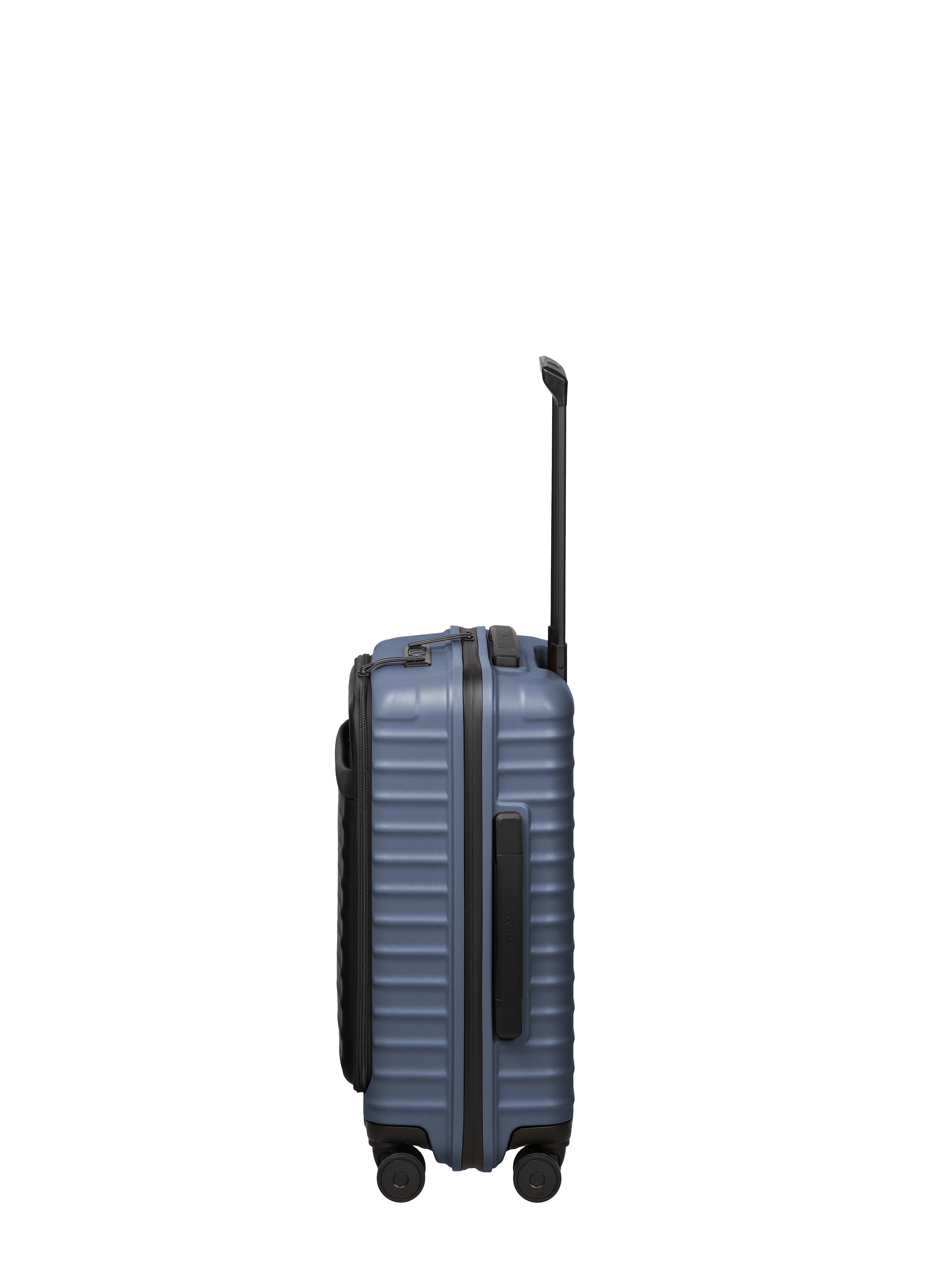 TITAN - Made in Germany Trolley »UPGRADE Koffer Hartschale« 42 l 4 Rollen avec surface résistante aux rayures et compartimentage intérieur astucieux