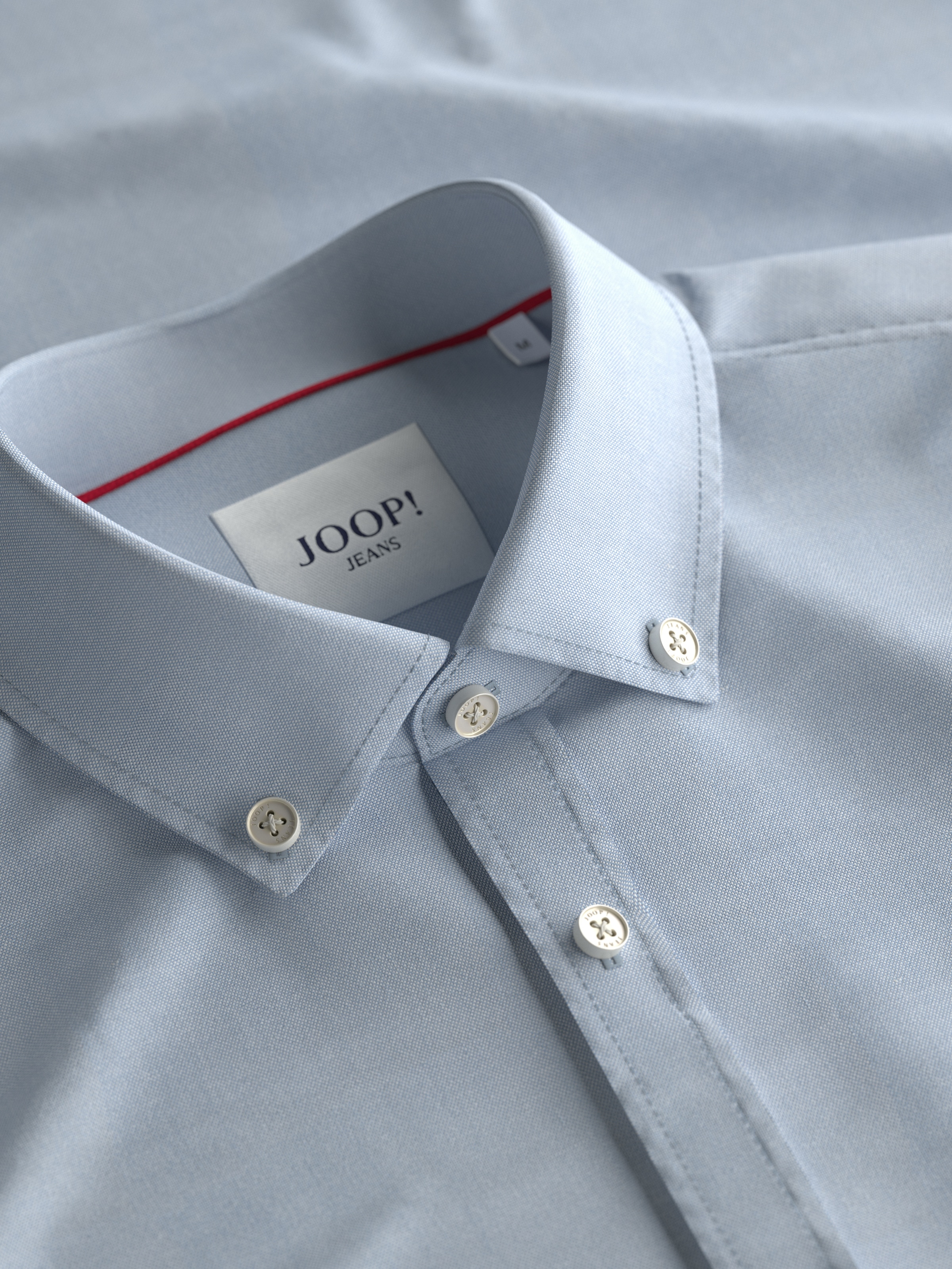Joop Jeans Langarmhemd »Haven3-W«, mit Button-down-Kragen