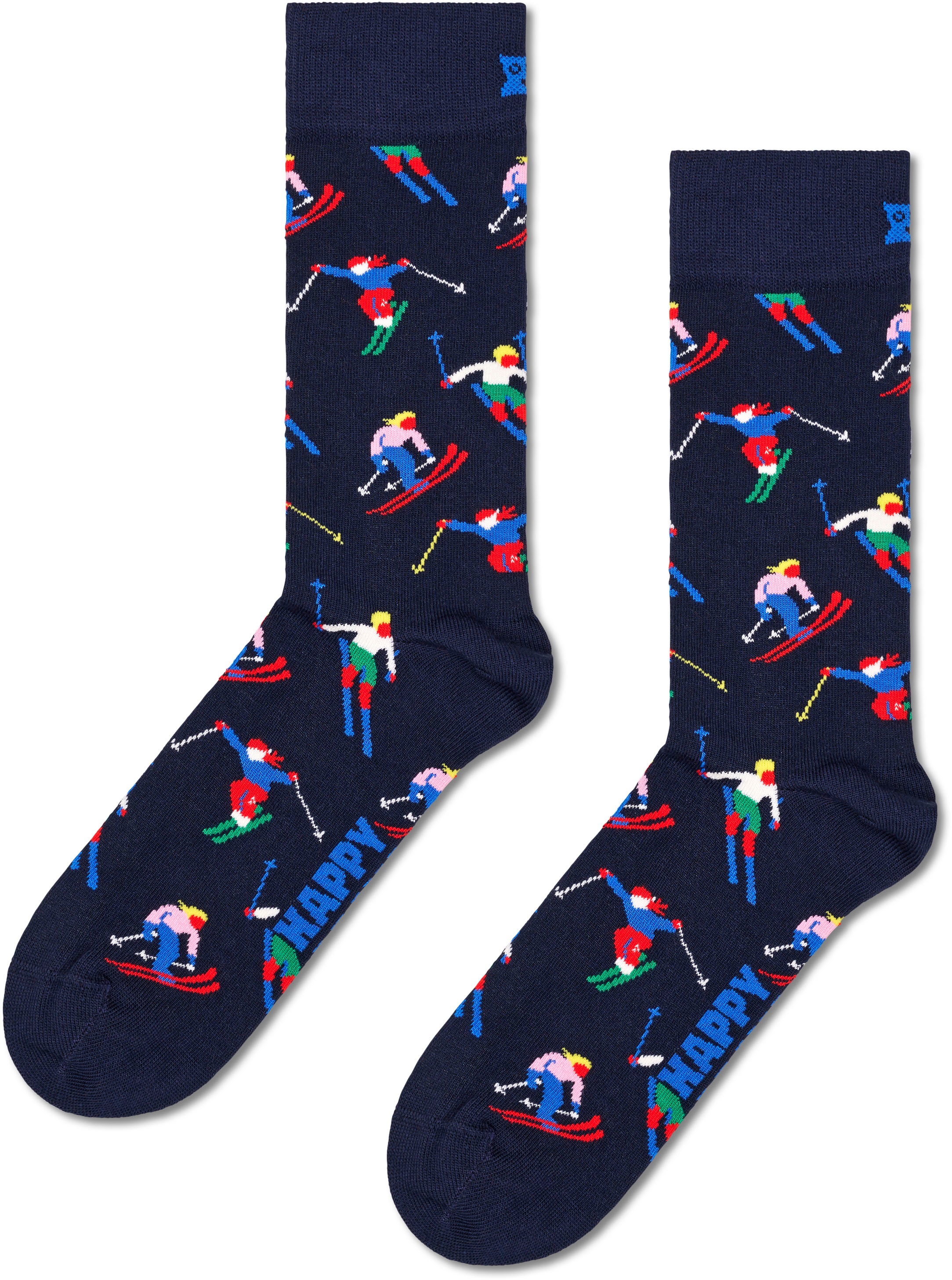 Happy Socks Socken, (2 Paar), Skiing Socks