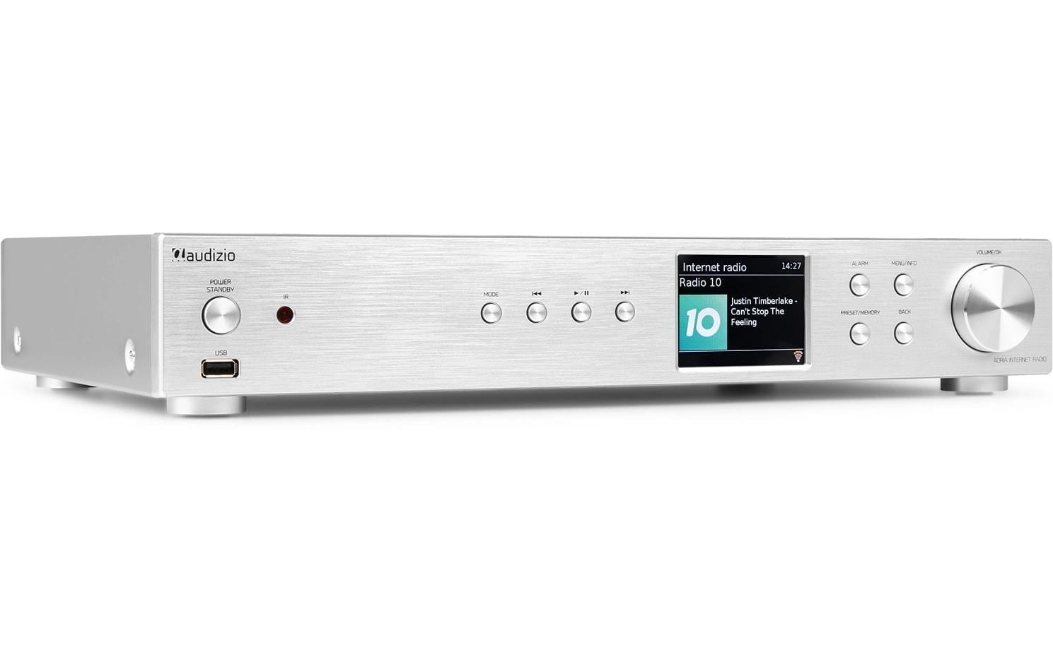 Internet-Radio »Audizio Adria Aluminium«, (Digitalradio (DAB+)-FM-Tuner-Internetradio)