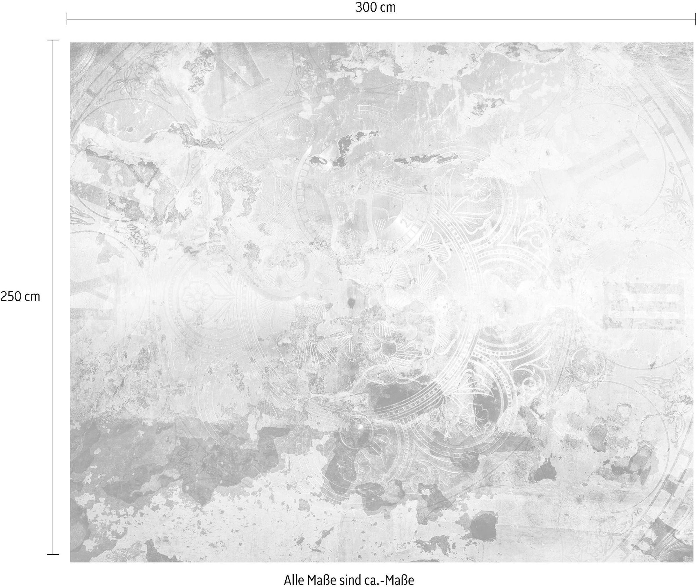 Komar Papier peint intissé »Digitaldruck Vlies -  Time - Grösse 300 x 250 cm« imprimé Wohnzimmer, Schlafzimmer