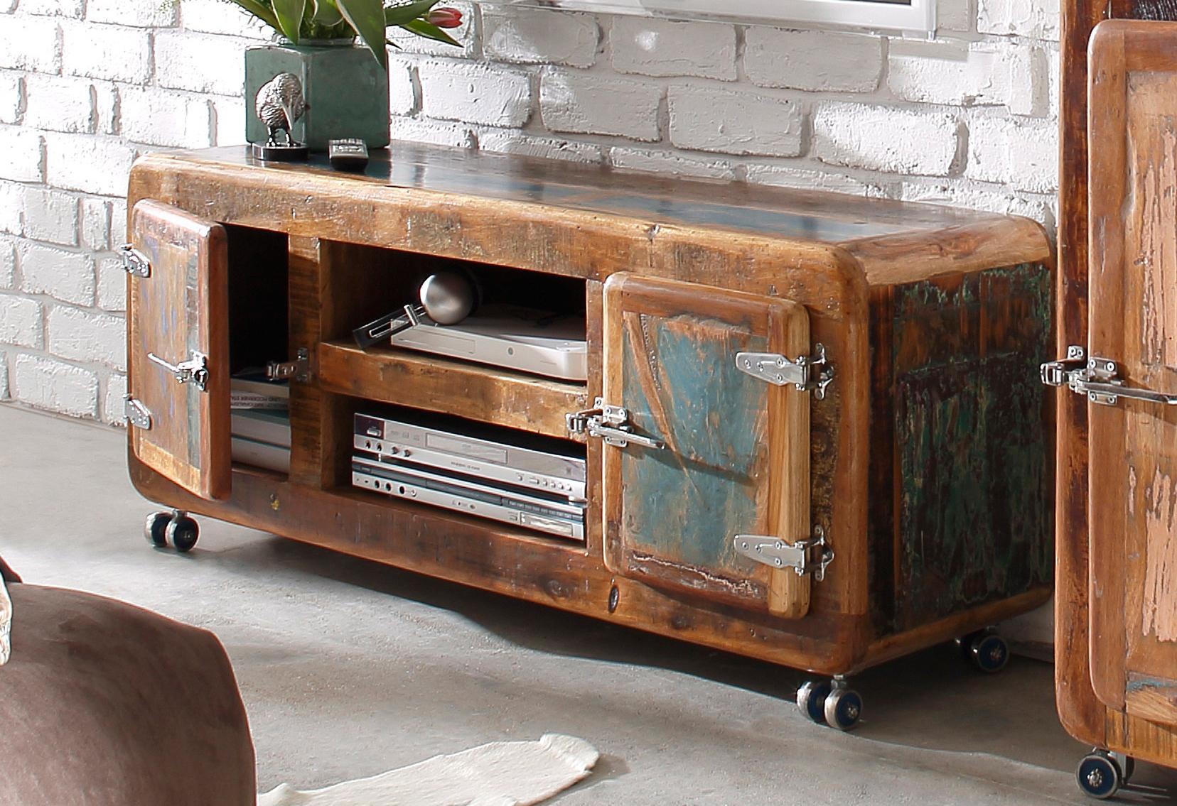 Image of SIT Lowboard »Fridge«, Breite 135 cm mit Kühlschrankgriffen, Shabby Chic, Vintage bei Ackermann Versand Schweiz