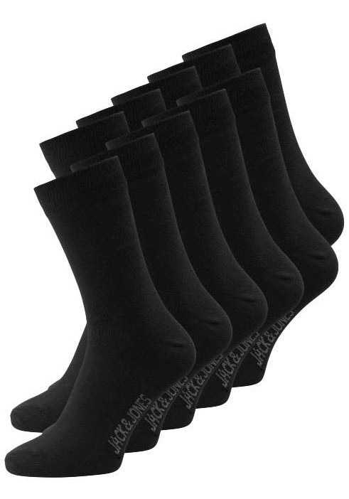 Basicsocken »JACJENS SOCK 10 PACK NOOS«, (Packung, 10 Paar)