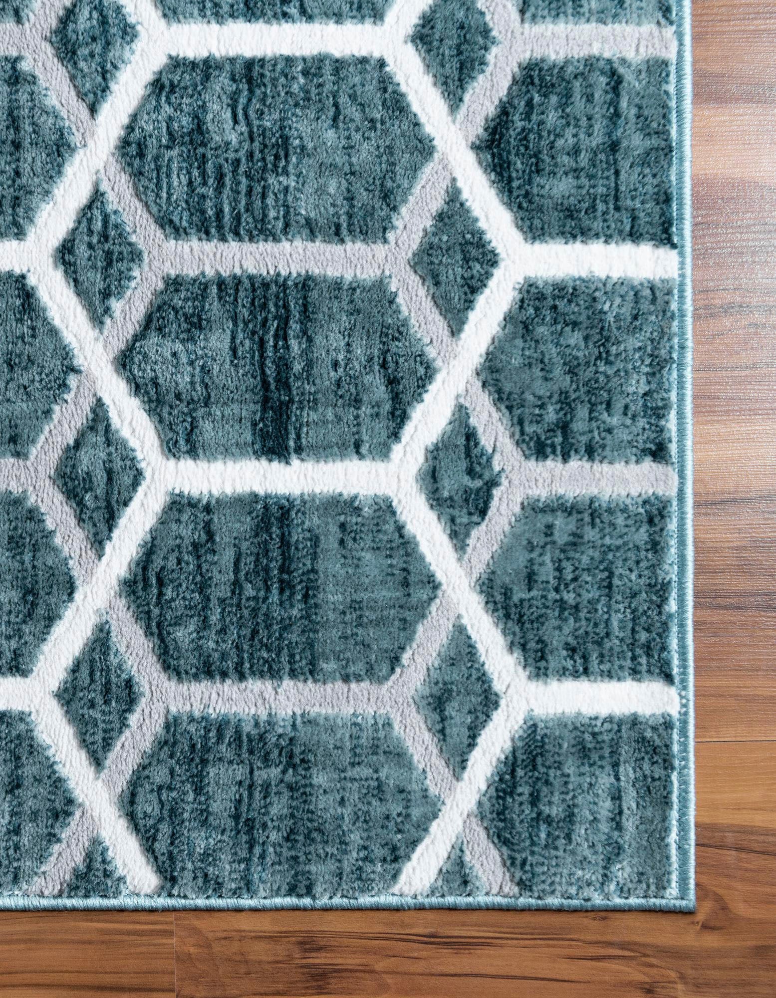 Myflair Möbel & Accessoires Tapis »Titan Trellis, LAGERRÄUMUNG!« Rectangulaire 13 mm Höhe Kurzflor, gewebt, modernes geometrisches Design