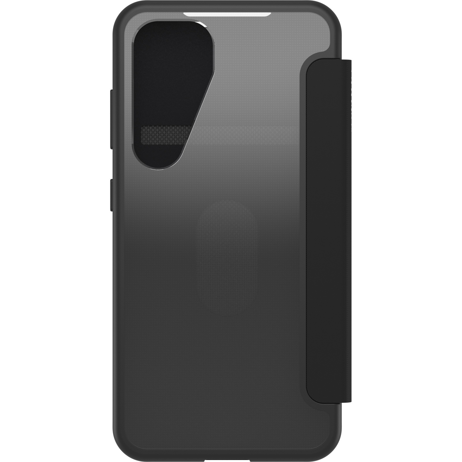 Otterbox Handyhülle »React Folio Samsung Galaxy S25 -clear/black« Backcover, Schutzhülle, Handyschutzhülle, Case, Schutzcase, stossfest