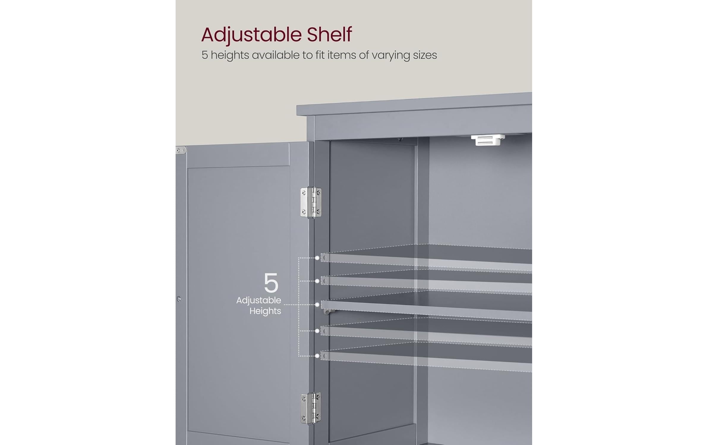 VASAGLE Kommode »in Landhausstil 60 x 110 cm«