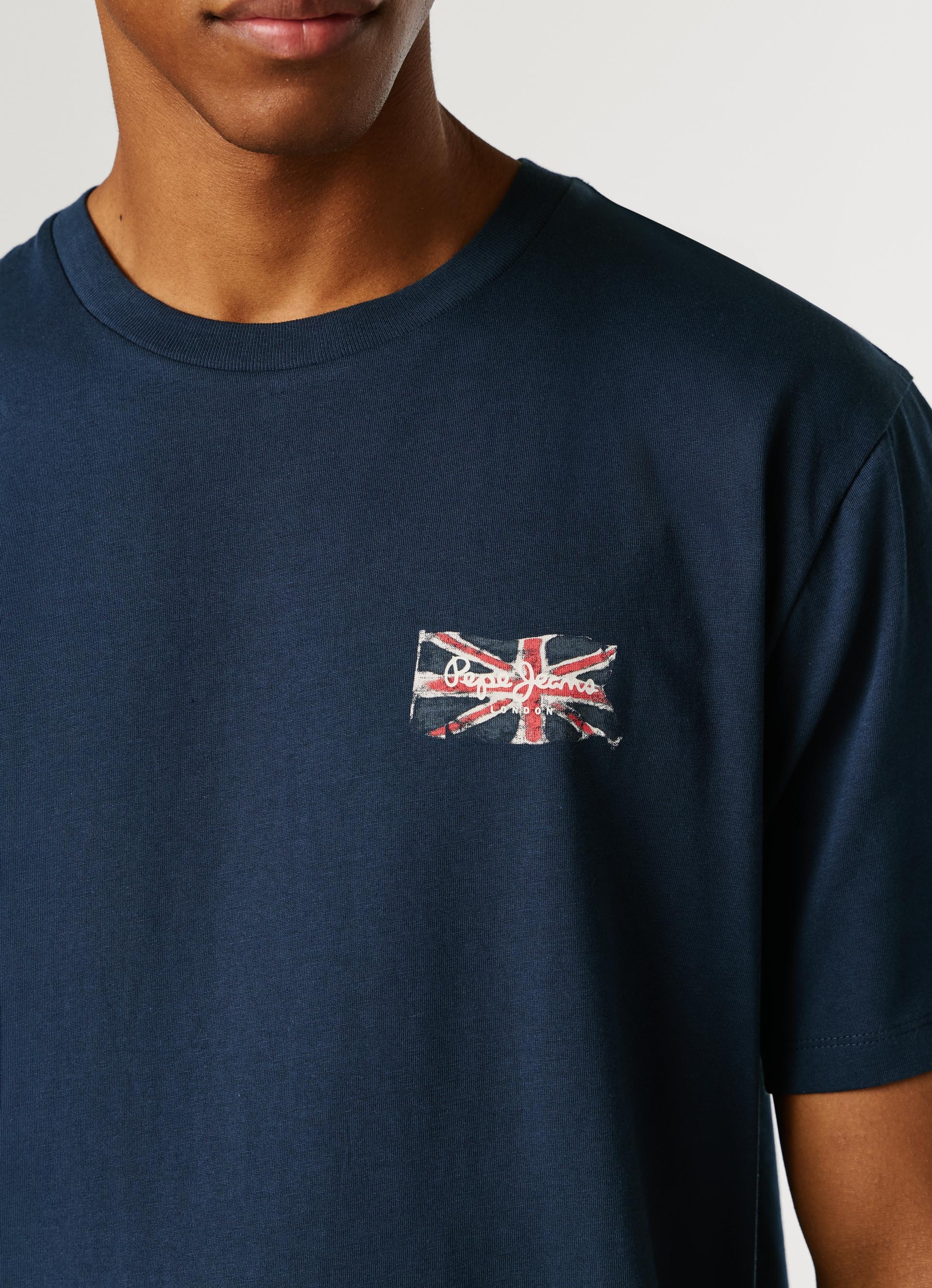 Pepe Jeans T-shirt à manches longues »EGGO LONG N« aus reiner Baumwolle, Rundhals