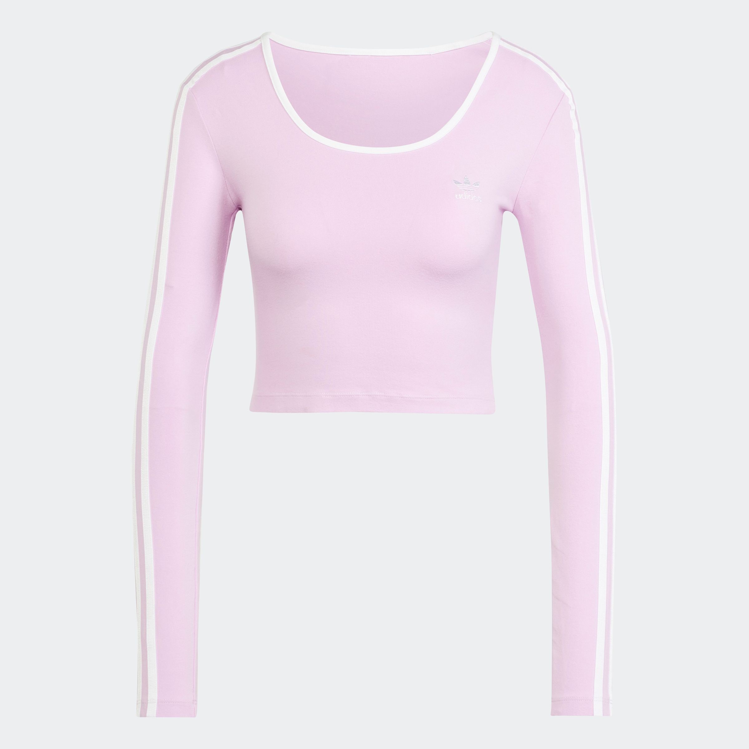 adidas Originals Langarmshirt »3S LS CROP«