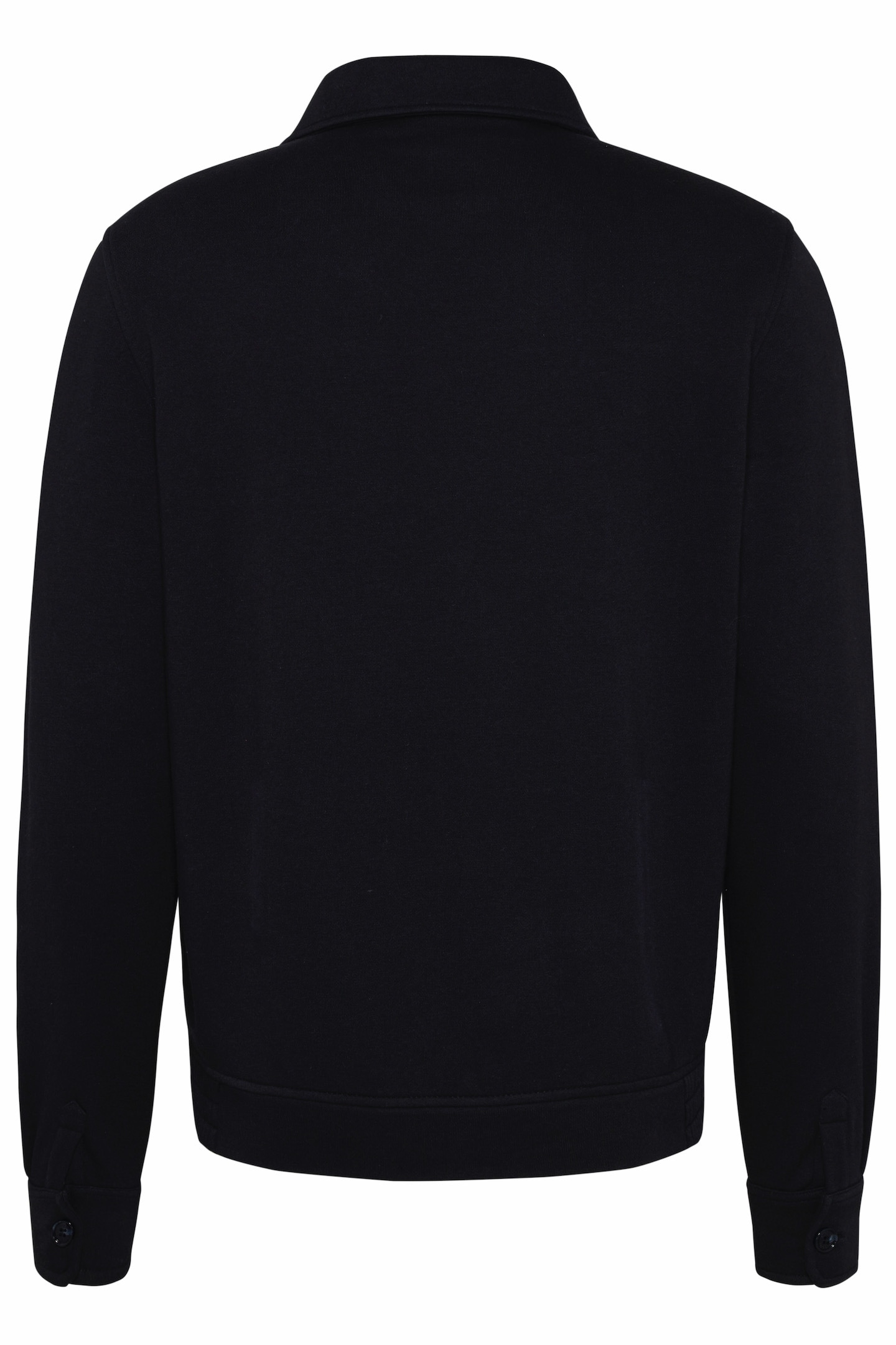 bugatti Sweatjacke, in Hemdoptik
