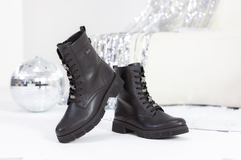 Remonte Bottes à lacets  bottes outdoor, bottines à lacets avec membrane TEX déperlante