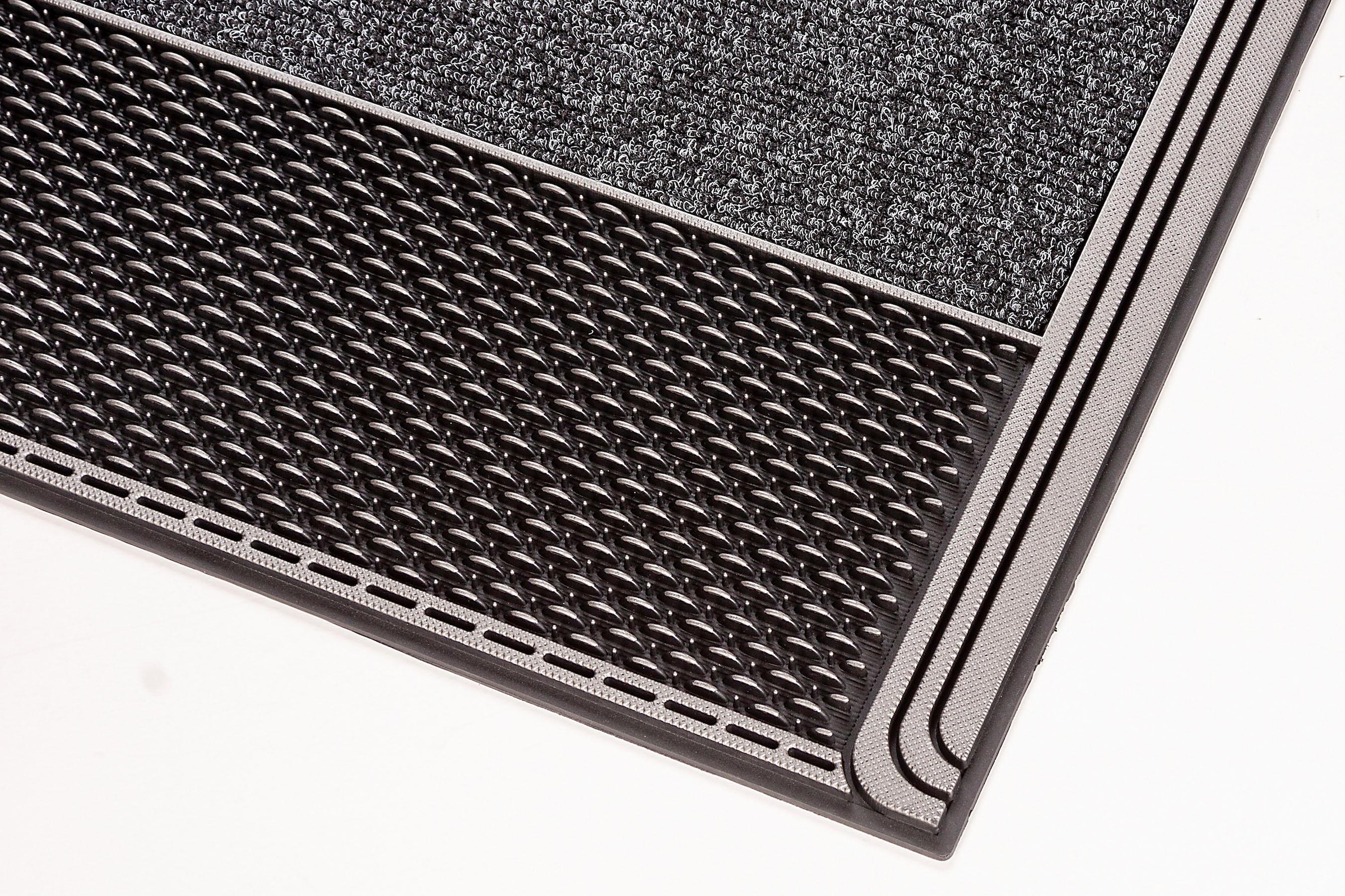 Home2Fashion Fussmatte »DC Clean Horizon«, rechteckig, 8 mm Höhe, Schmutzfangmatte, robust & strapazierfähig, In- und Outdoor geeignet