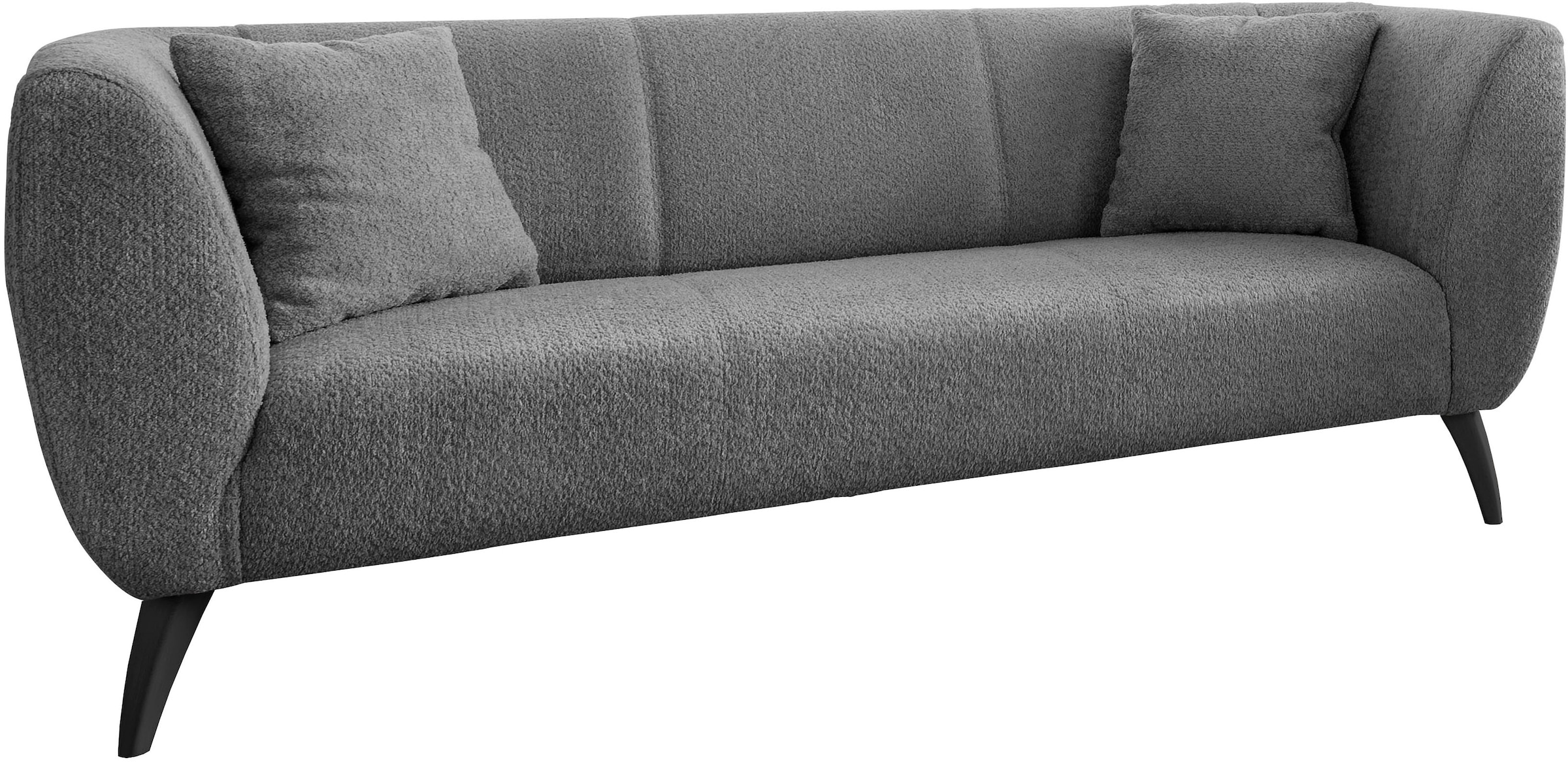 Home affaire Canapé d'angle »Lazio modern und bequem, schmale Armlehnen, tolle Detailverarbeitung« zwei verschiedene Fussfarben wählbar