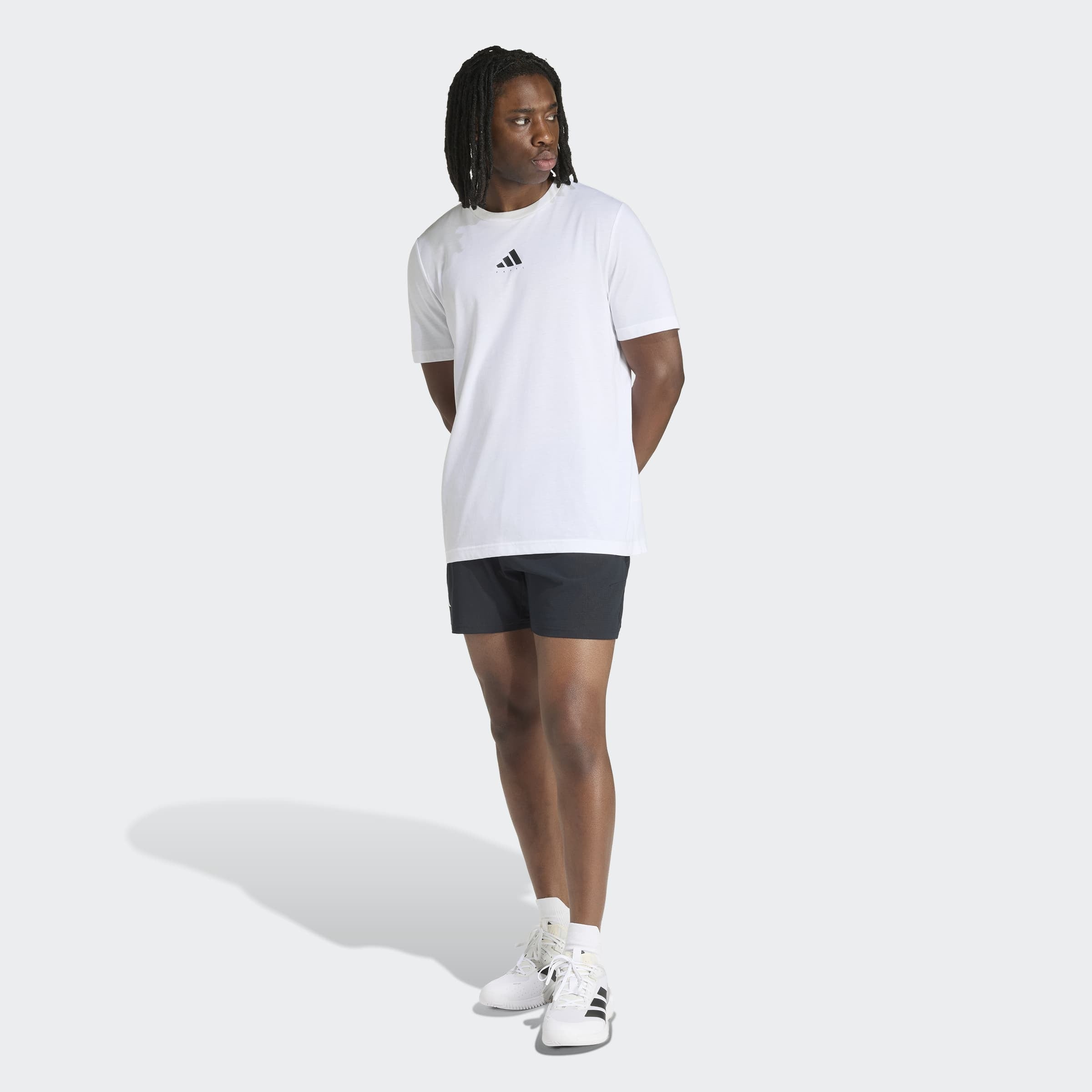 adidas Performance T-shirt »M PADEL CAT G T« mit Rundhalsausschnitt, ohne Verschluss, aus Polyester