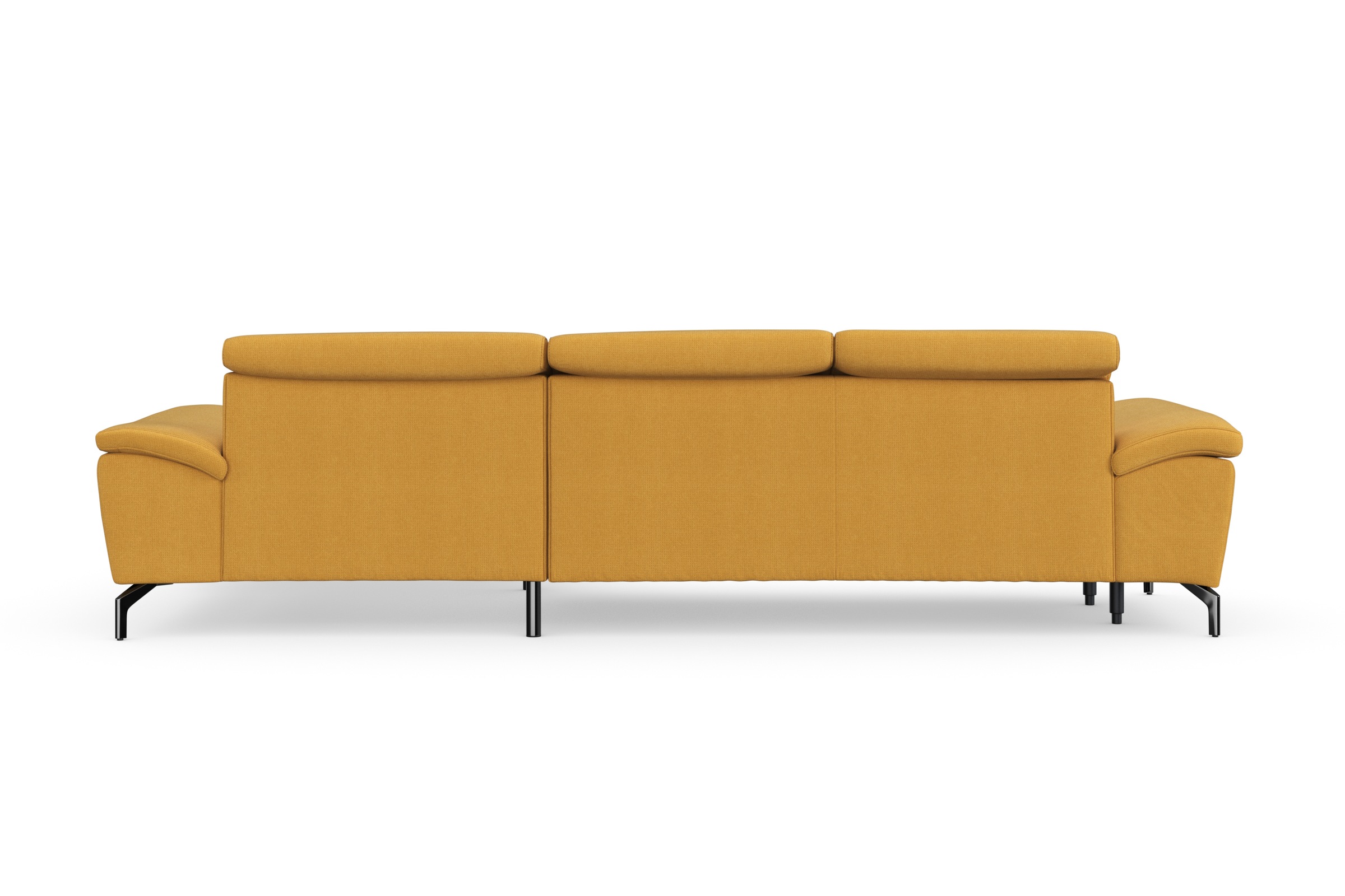sit&more Ecksofa »Cool L-Form«, wahlweise mit Kopfteilverstellung und Vorziehsitz, motorisch