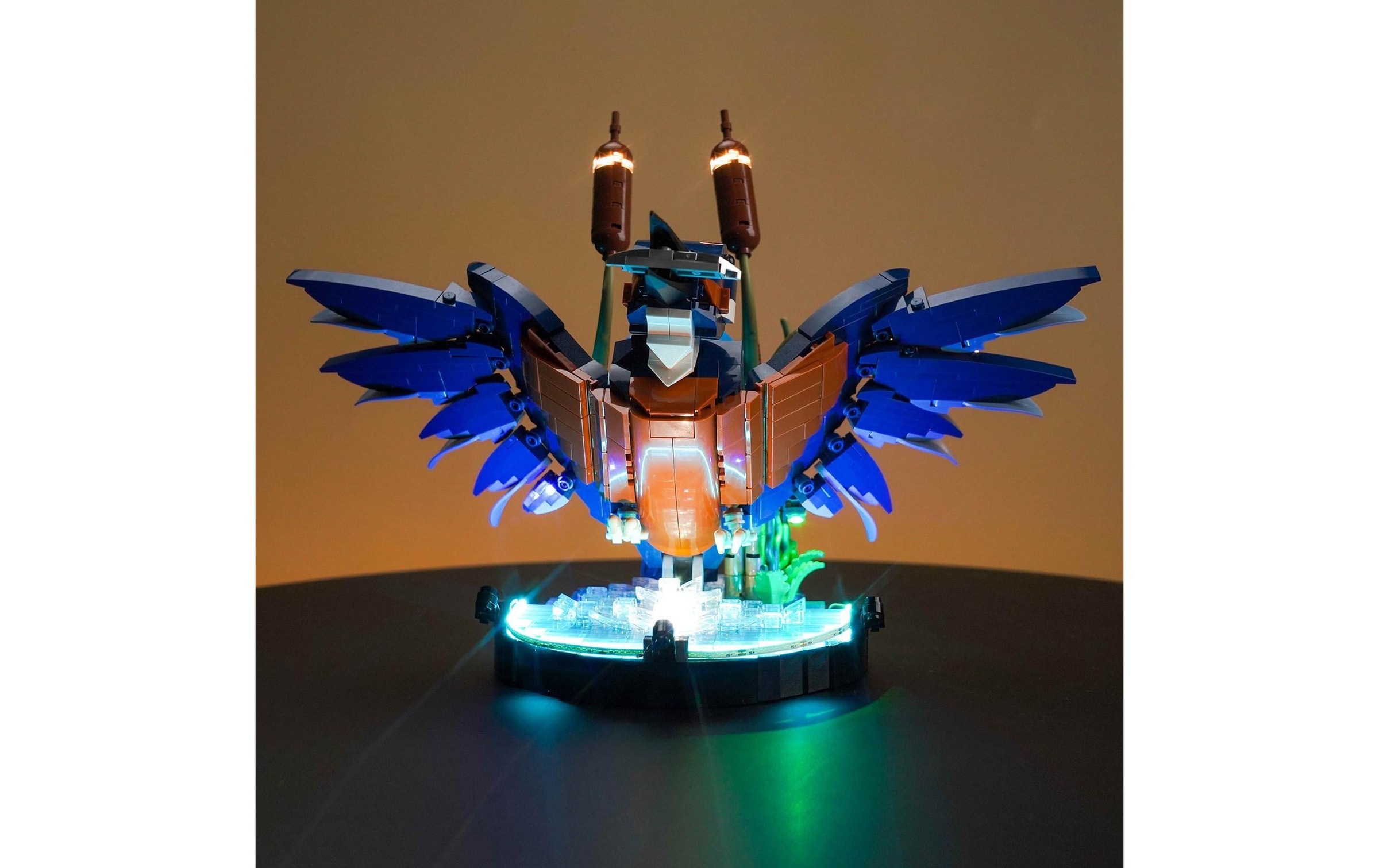 Image of Steinbaukasten "BrickBling LED-Licht-Set für LEGO Eisvogel -10331"