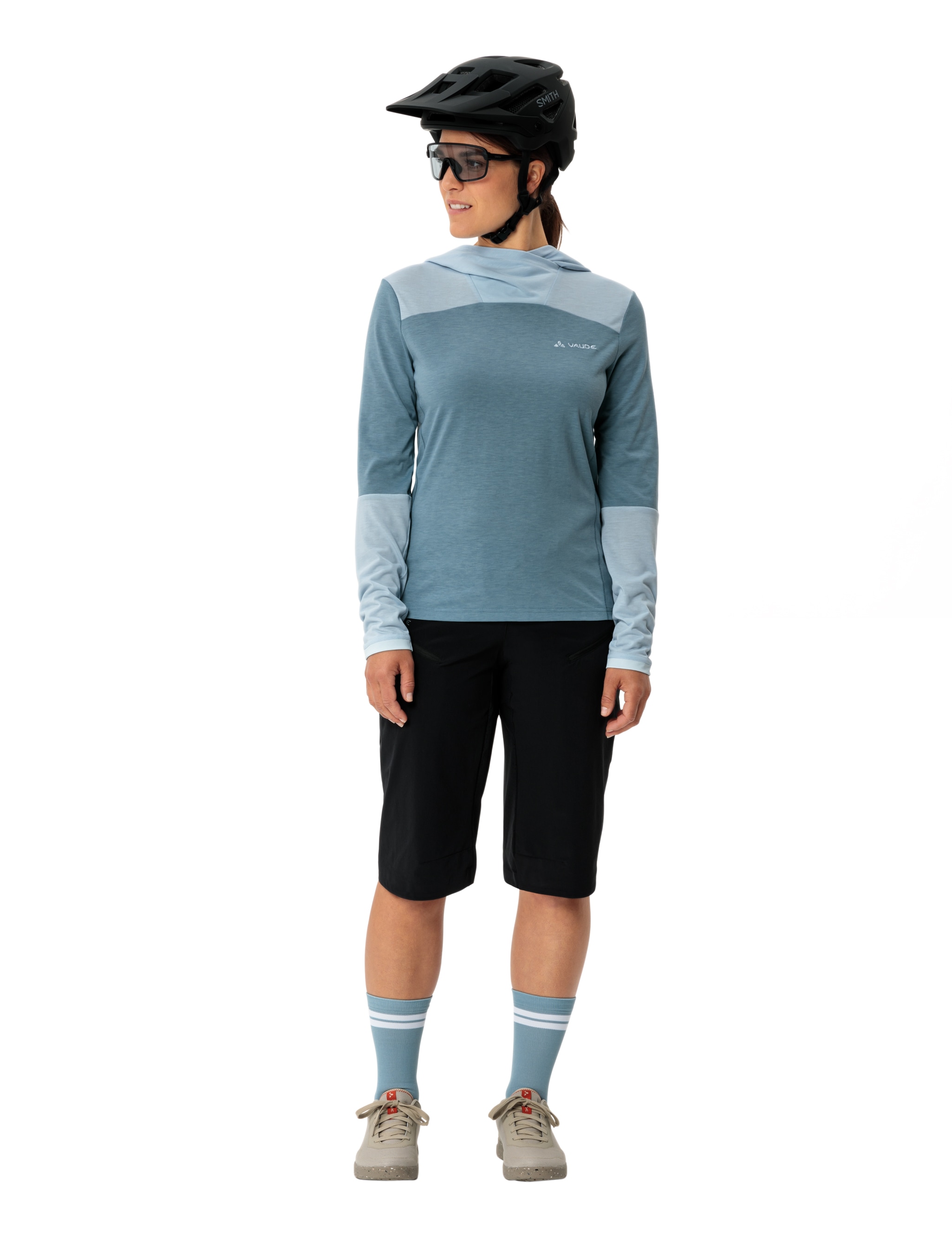 VAUDE Funktionsshirt »WOMEN'S TREMALZO LS SHIRT«, (1 tlg.), Rückentasche mit gewendetem Reissverschluss