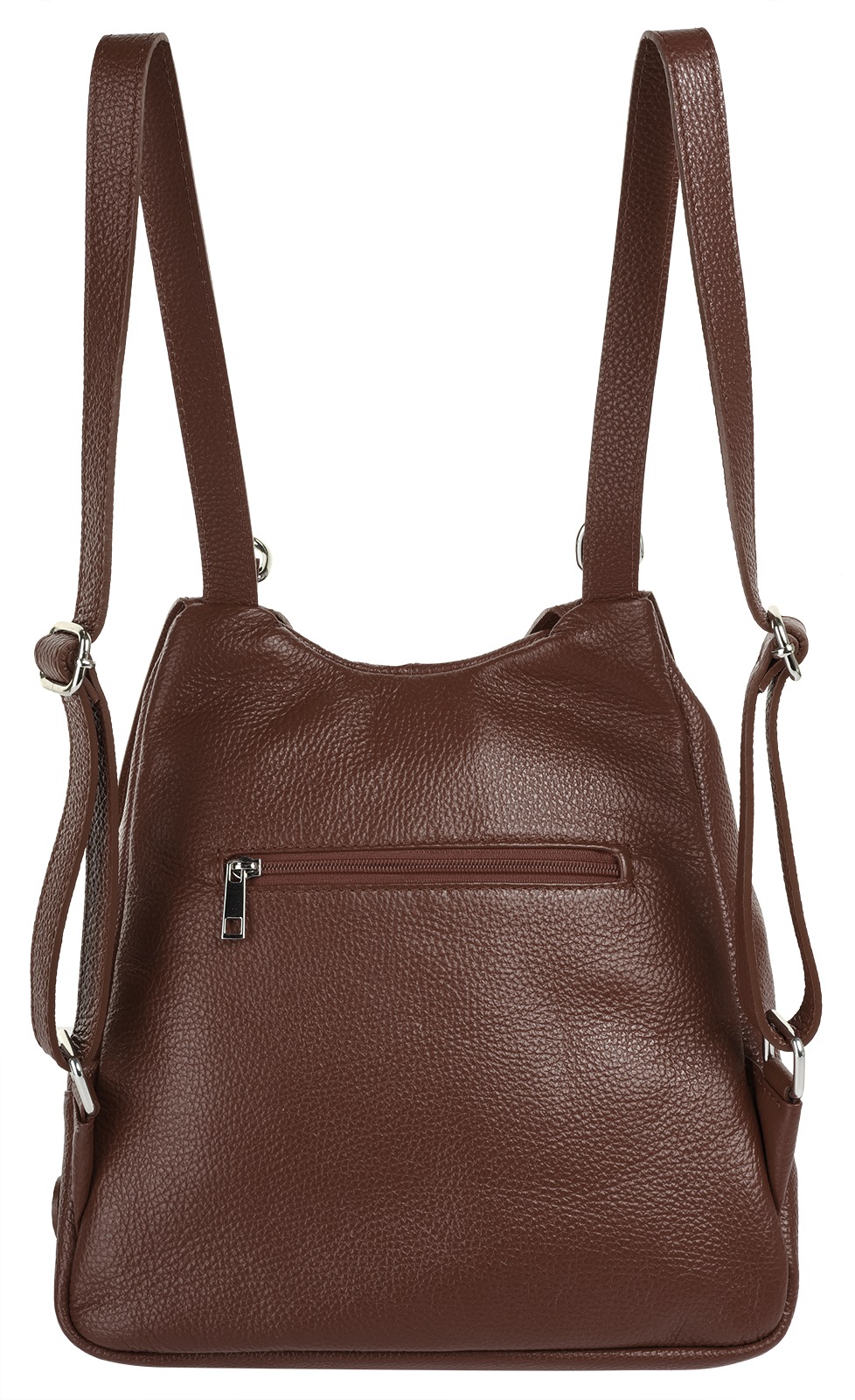 Cluty Cityrucksack, echt Leder, Made in Italy