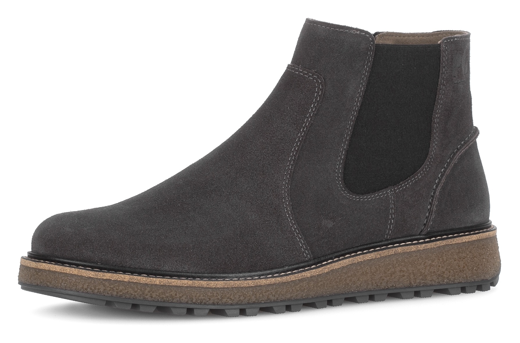Pius Gabor Bottines chelsea  bottes d'automne avec coutures contrastantes et logo embossé