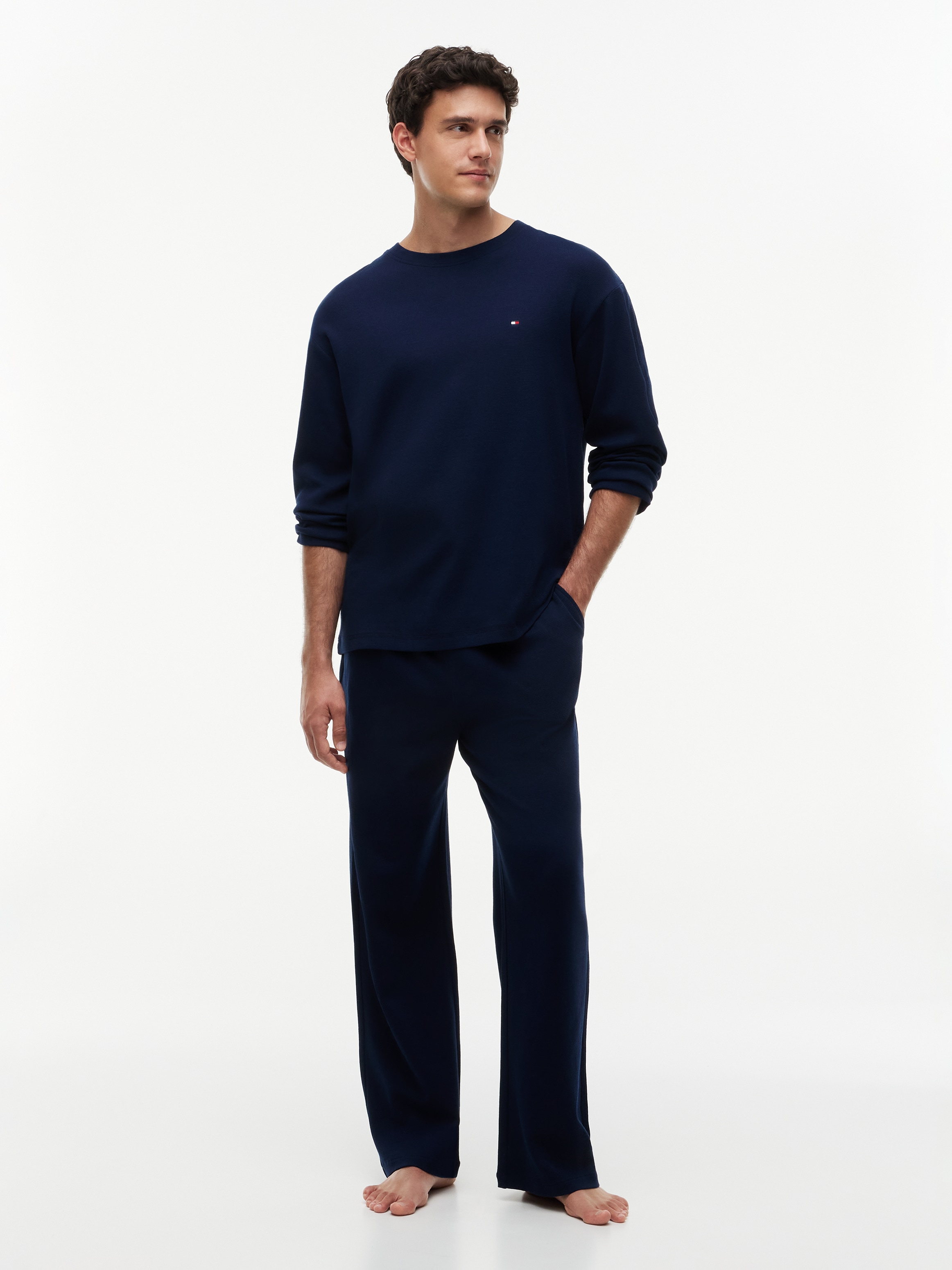 Tommy Hilfiger Underwear Relaxanzug »LONGSLEEVE WAFFLE SET«