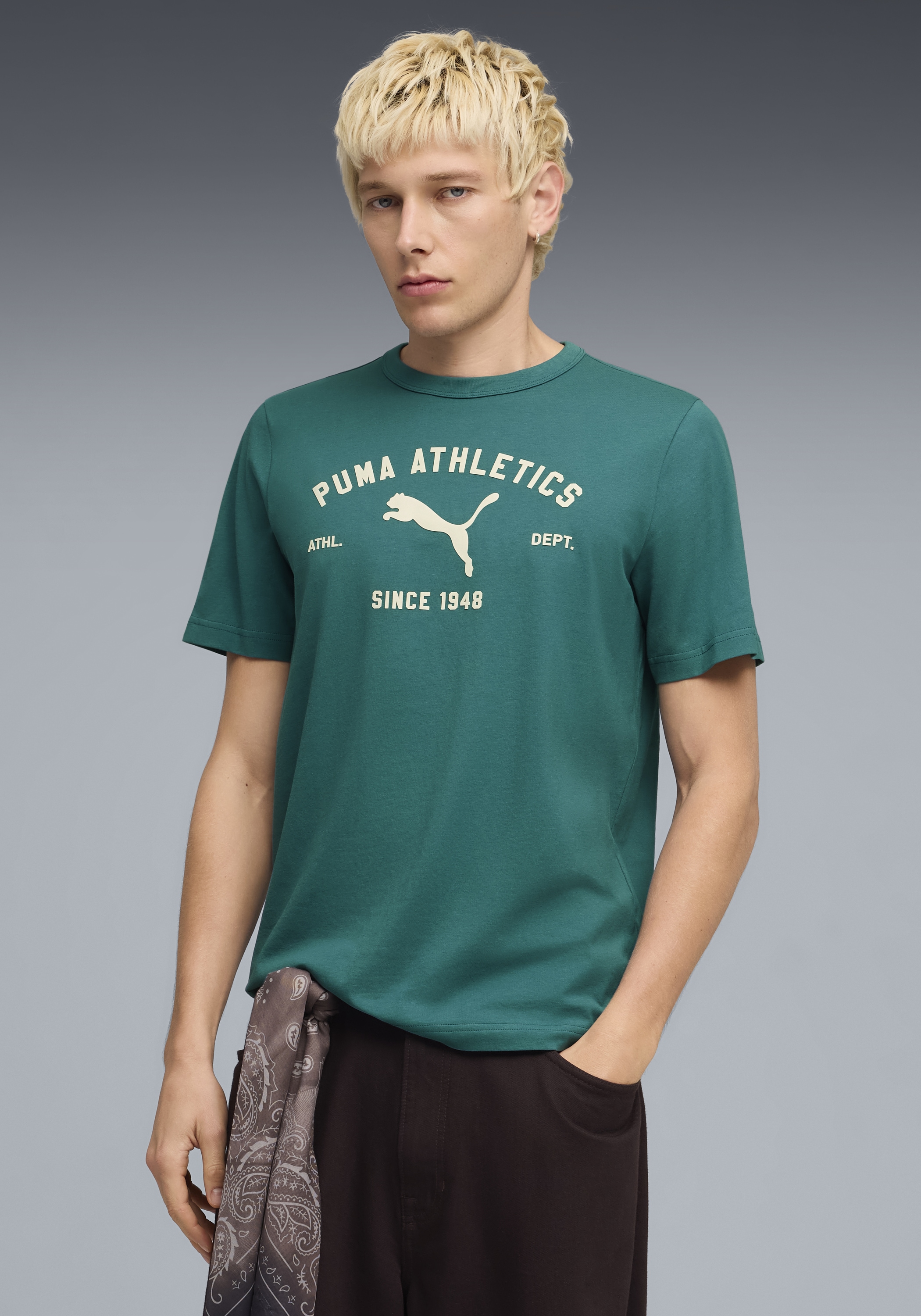 Image of PUMA T-Shirt "CLASS GRAPHIC TEE" Regular Fit, Kurzarm, mit Rundhalsausschnitt, mit Print-Applikation