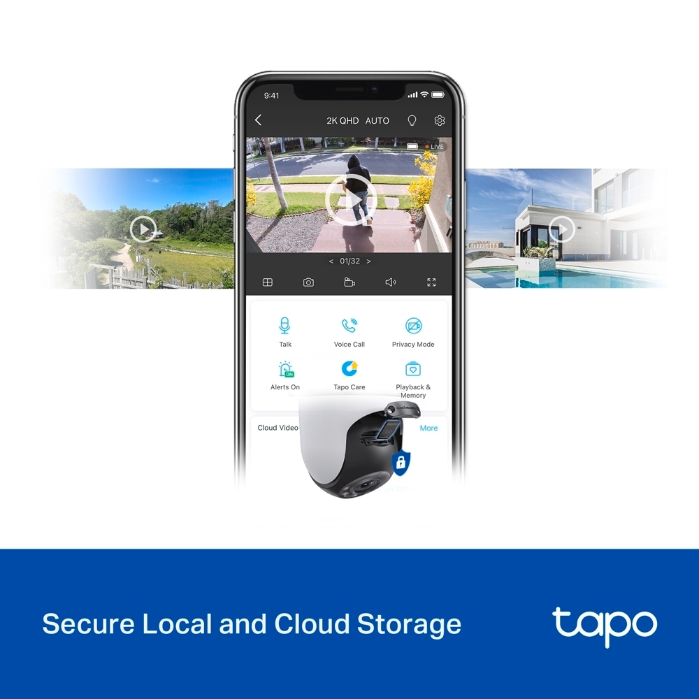 TP-Link Überwachungskamera »Tapo C520WS Outdoor Pan/Tilt Security IP«, Aussenbereich