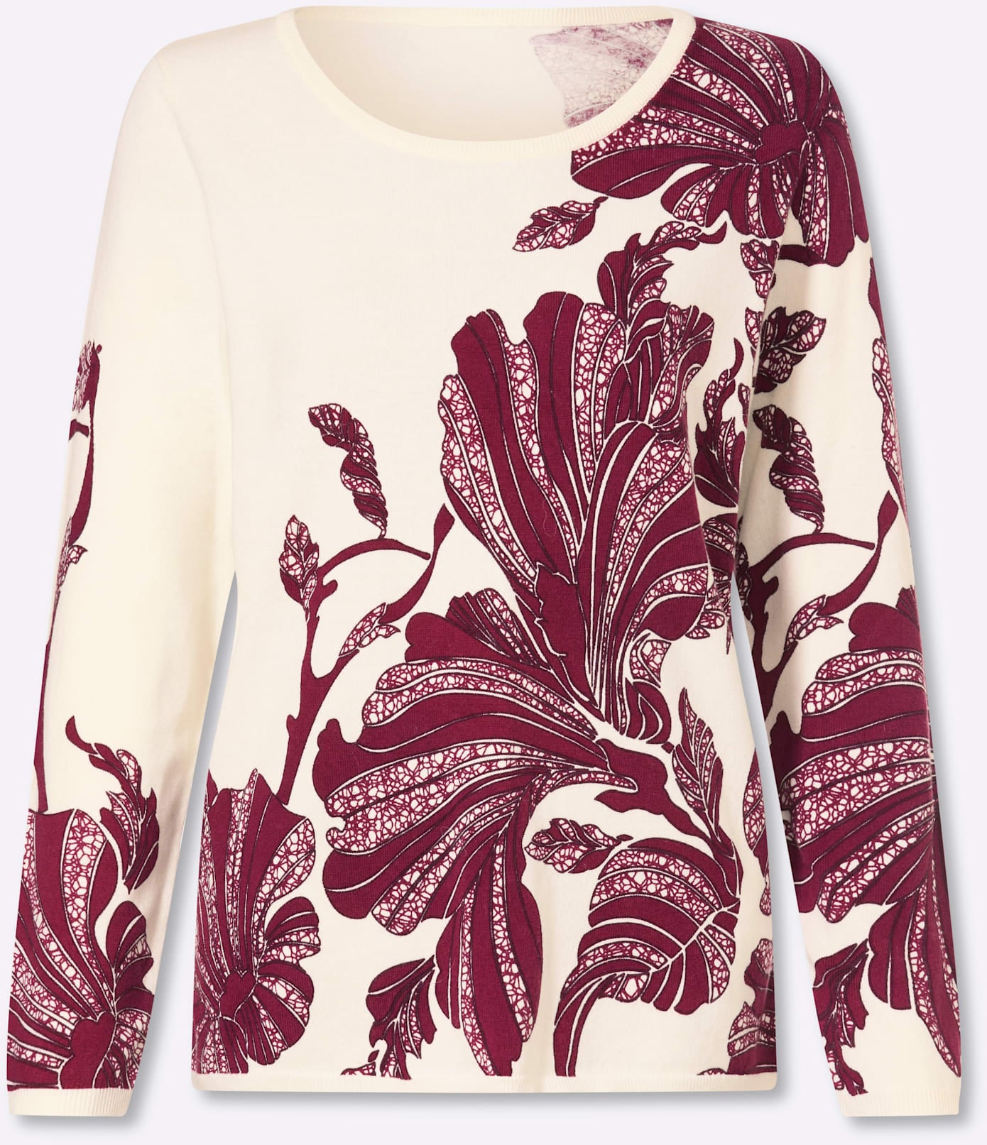 heine Strickpullover »Druck-Pullover«