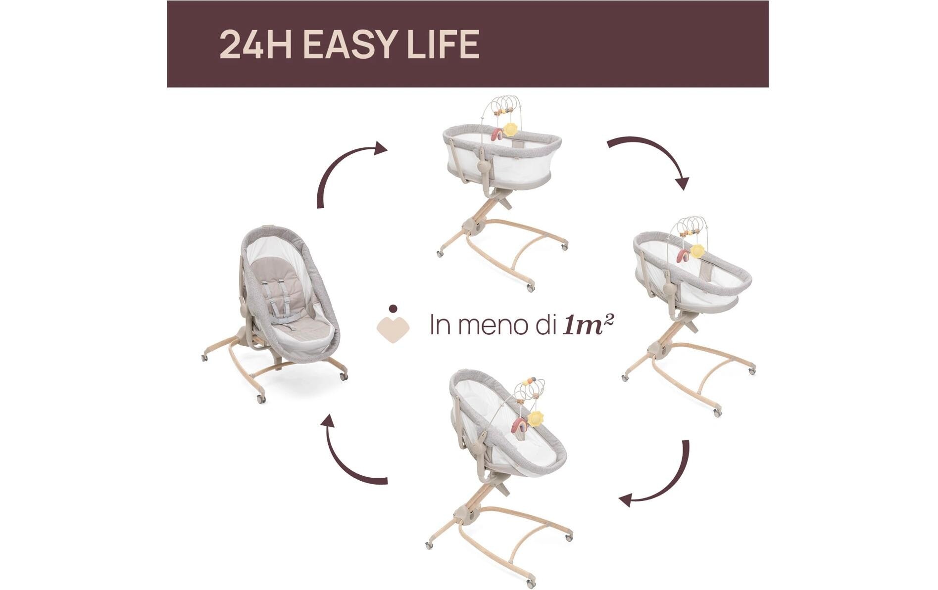 Chicco Babybett »BABY HUG 4IN1 ARMONIA«